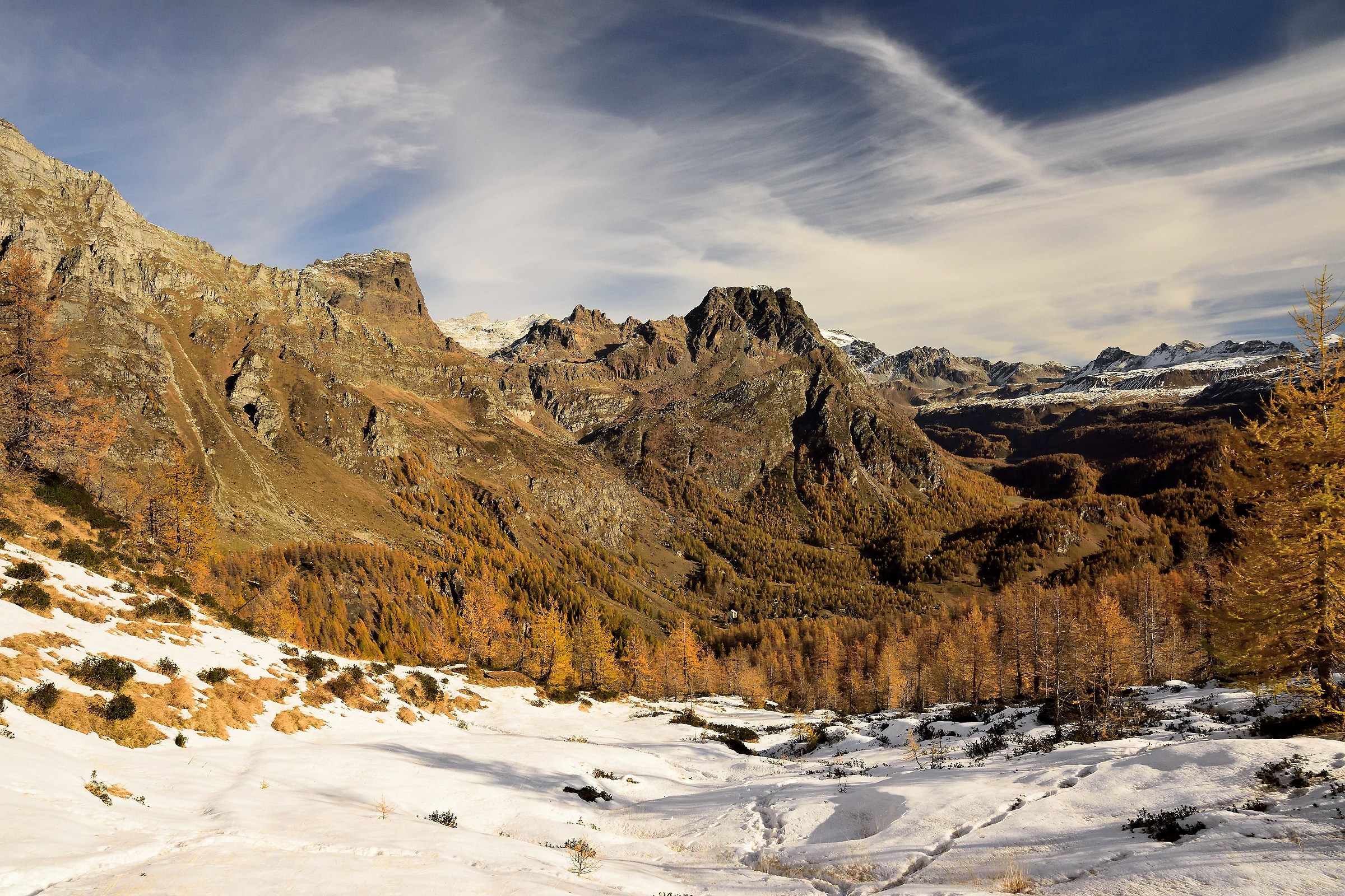 tip Pietra Rossa down Alpe Misanco