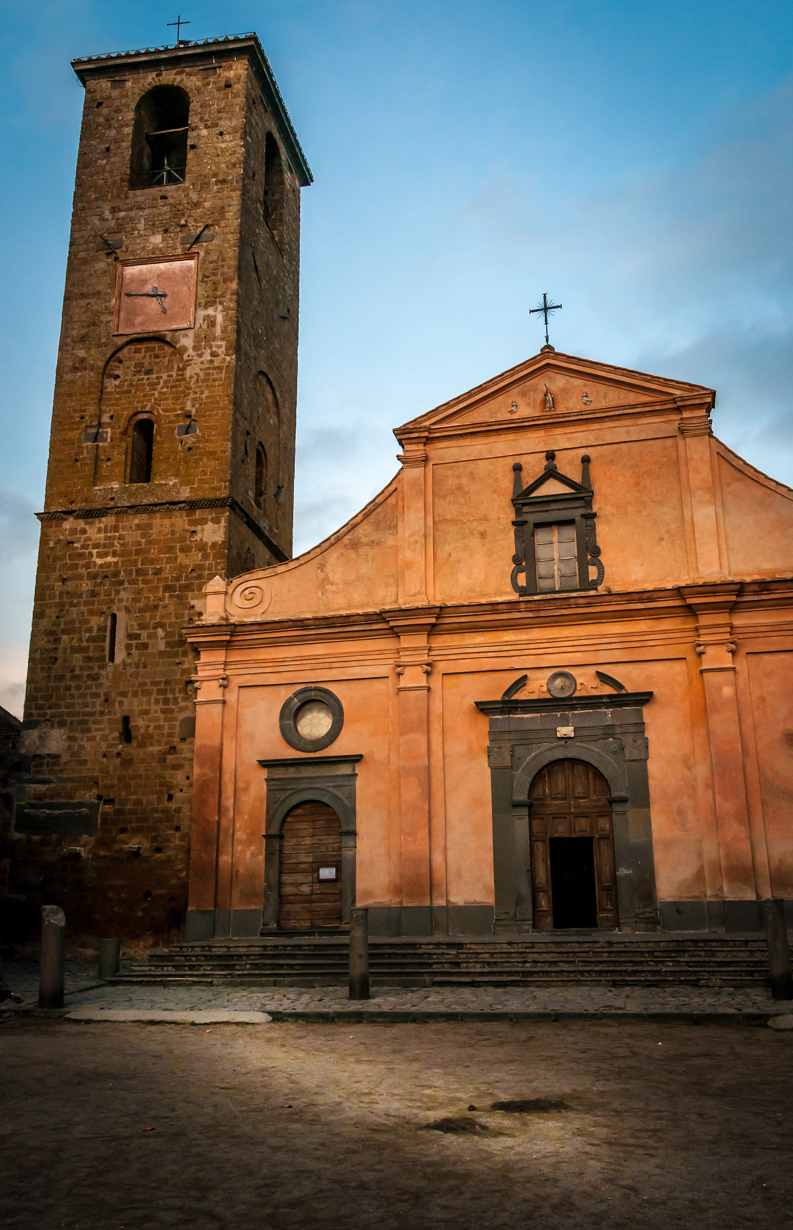 Sunset on the Church