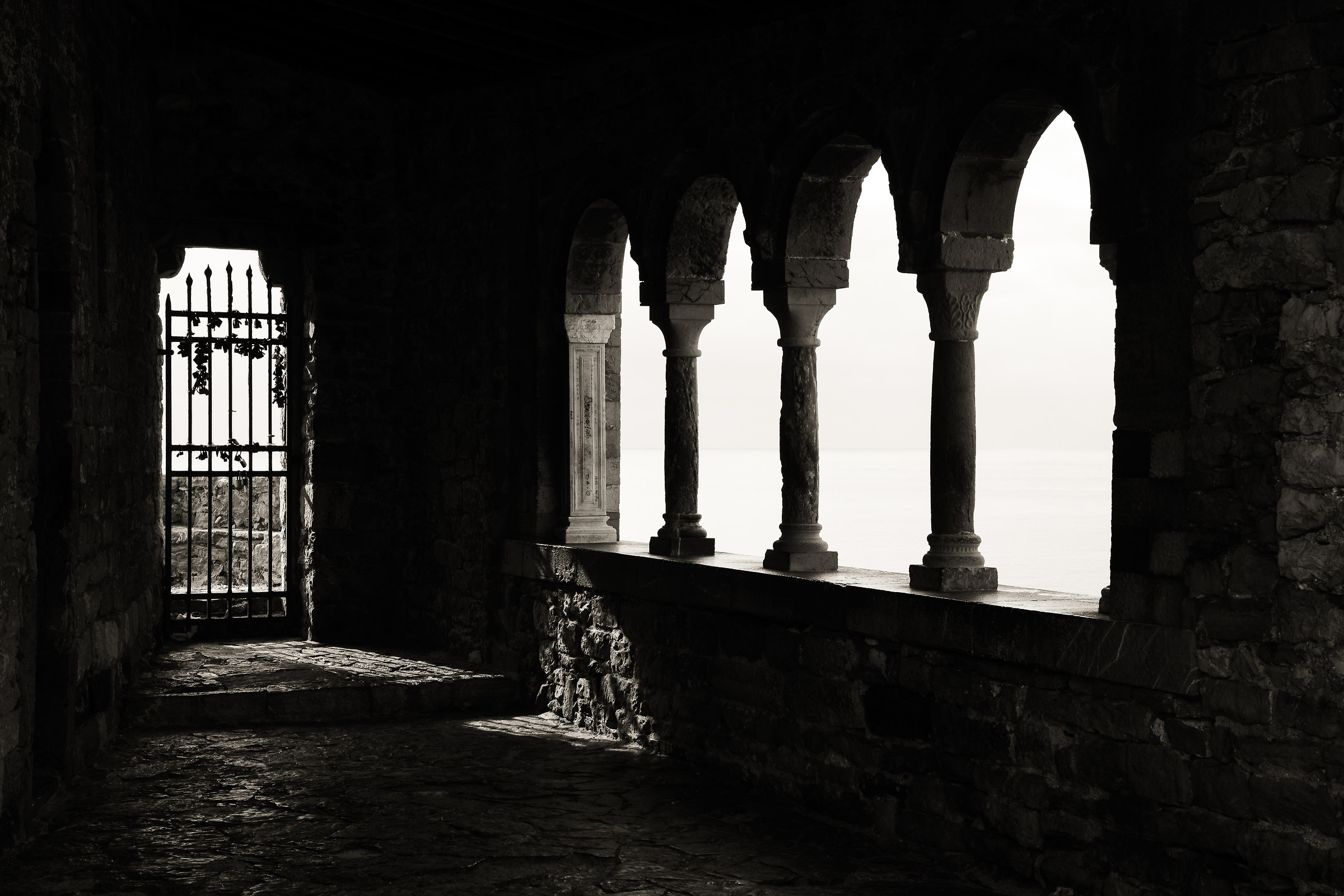 In prison in Portovenere