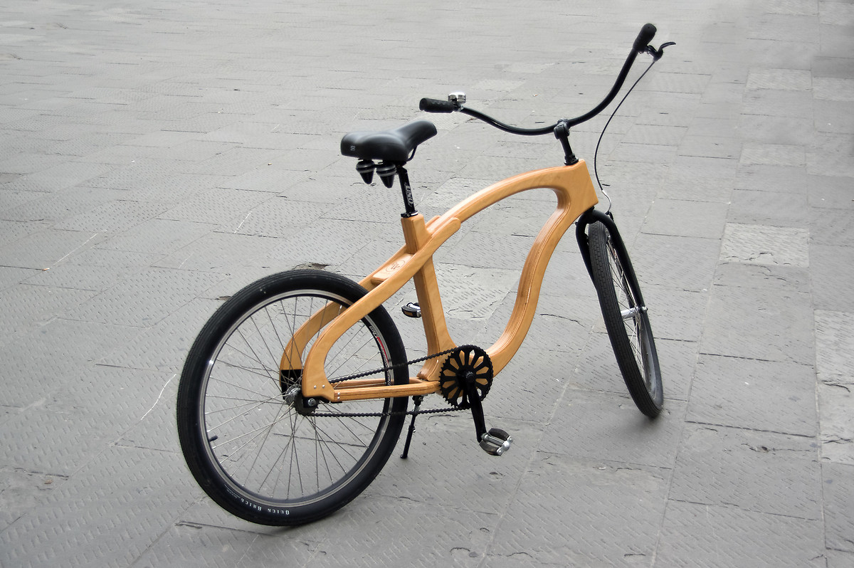 The bike Wood .....