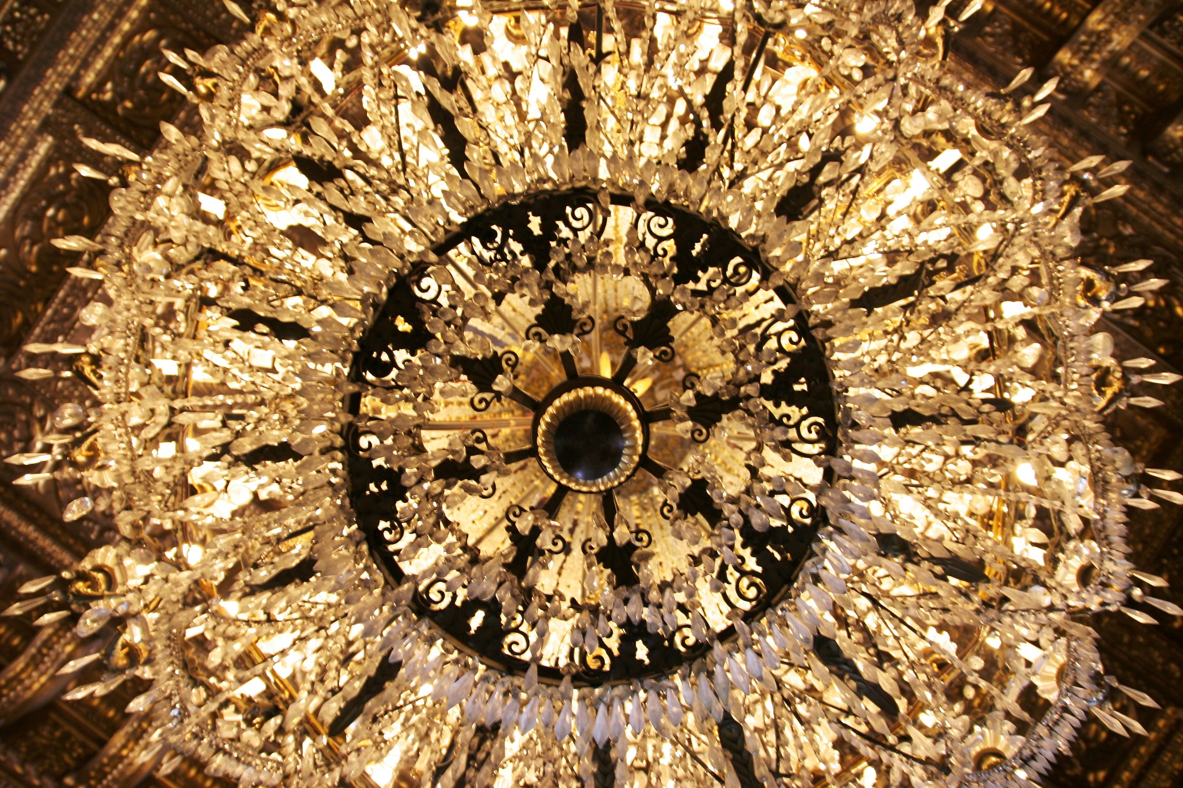 chandelier kaleidoscopic