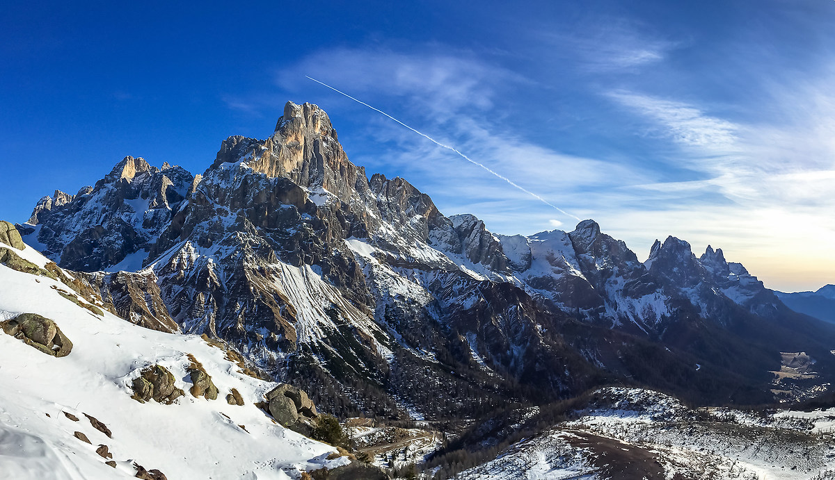 Pale San Martino dal Passo Rolle