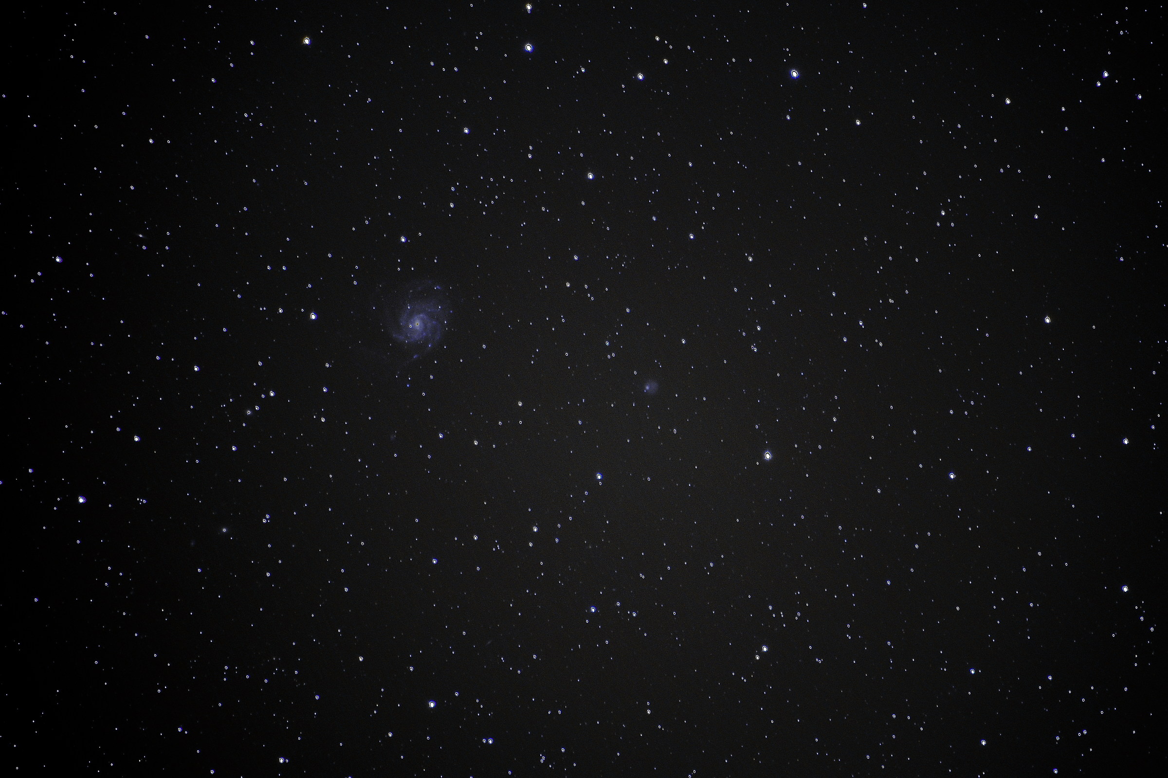 m101, Pinwheel Galaxy, 50 Frames!