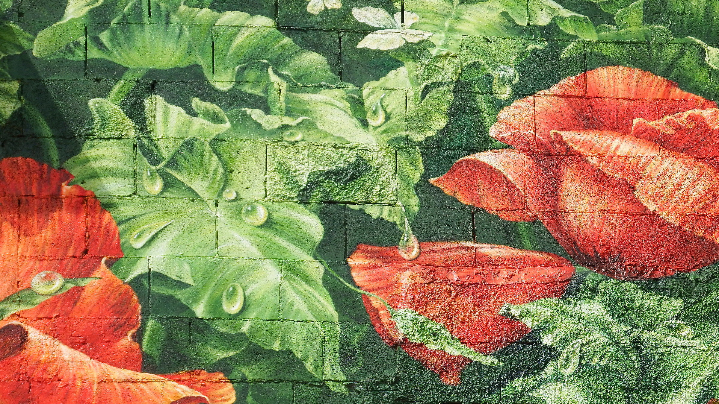 Arte murale sul Tevere