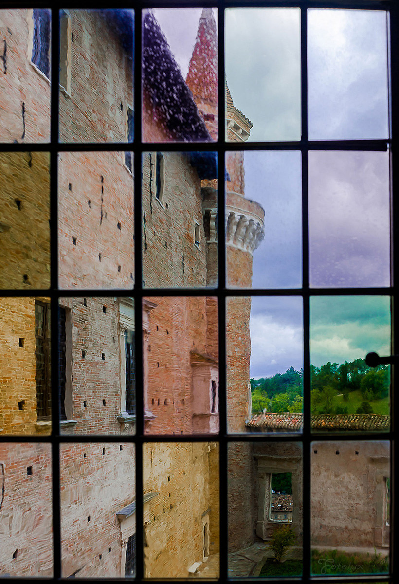 vista dal Palazzo Ducale di Urbino
