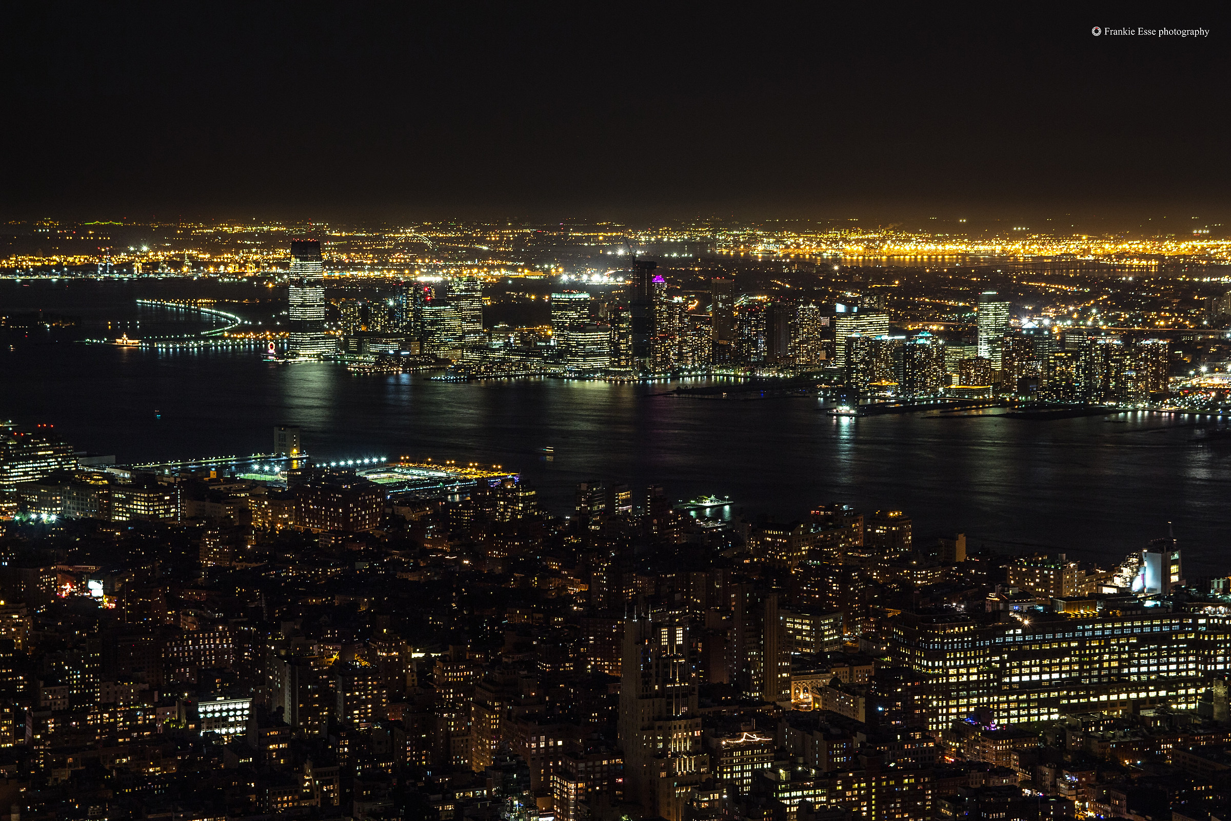 Hudson River visto da Manhattan - New York