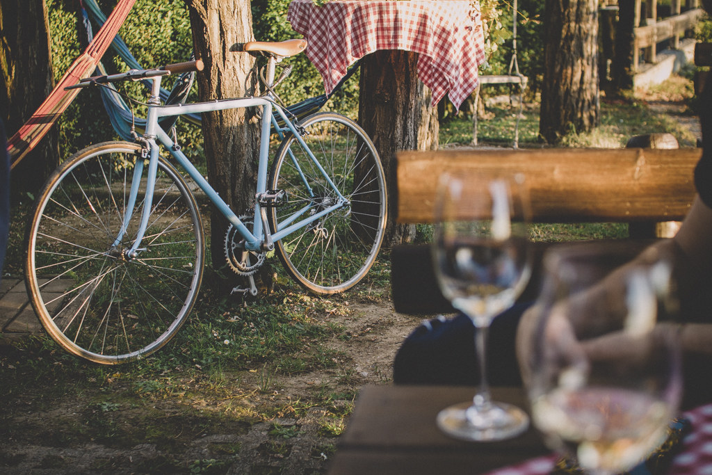 un bicchiere di corsa