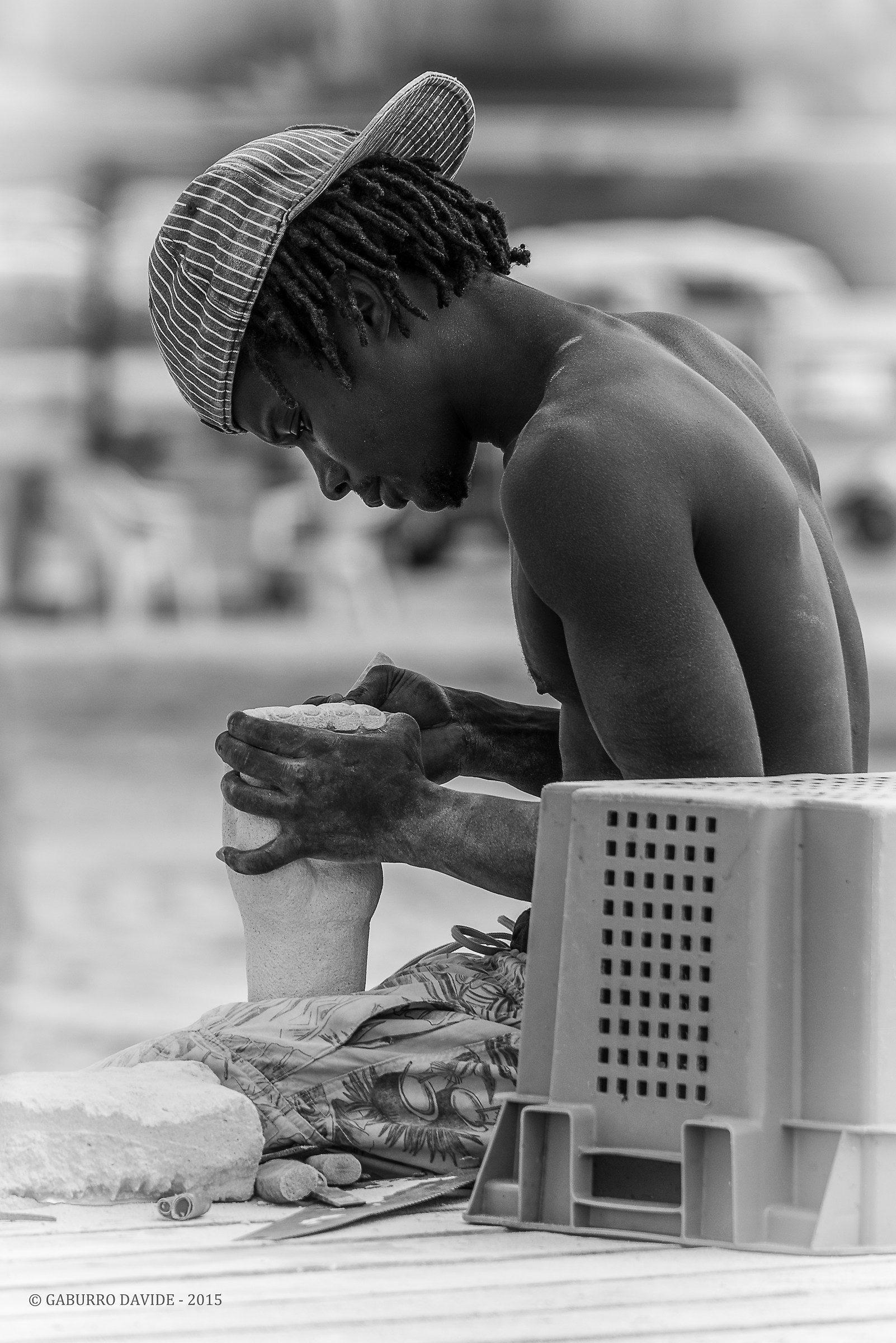 Young Artist at work