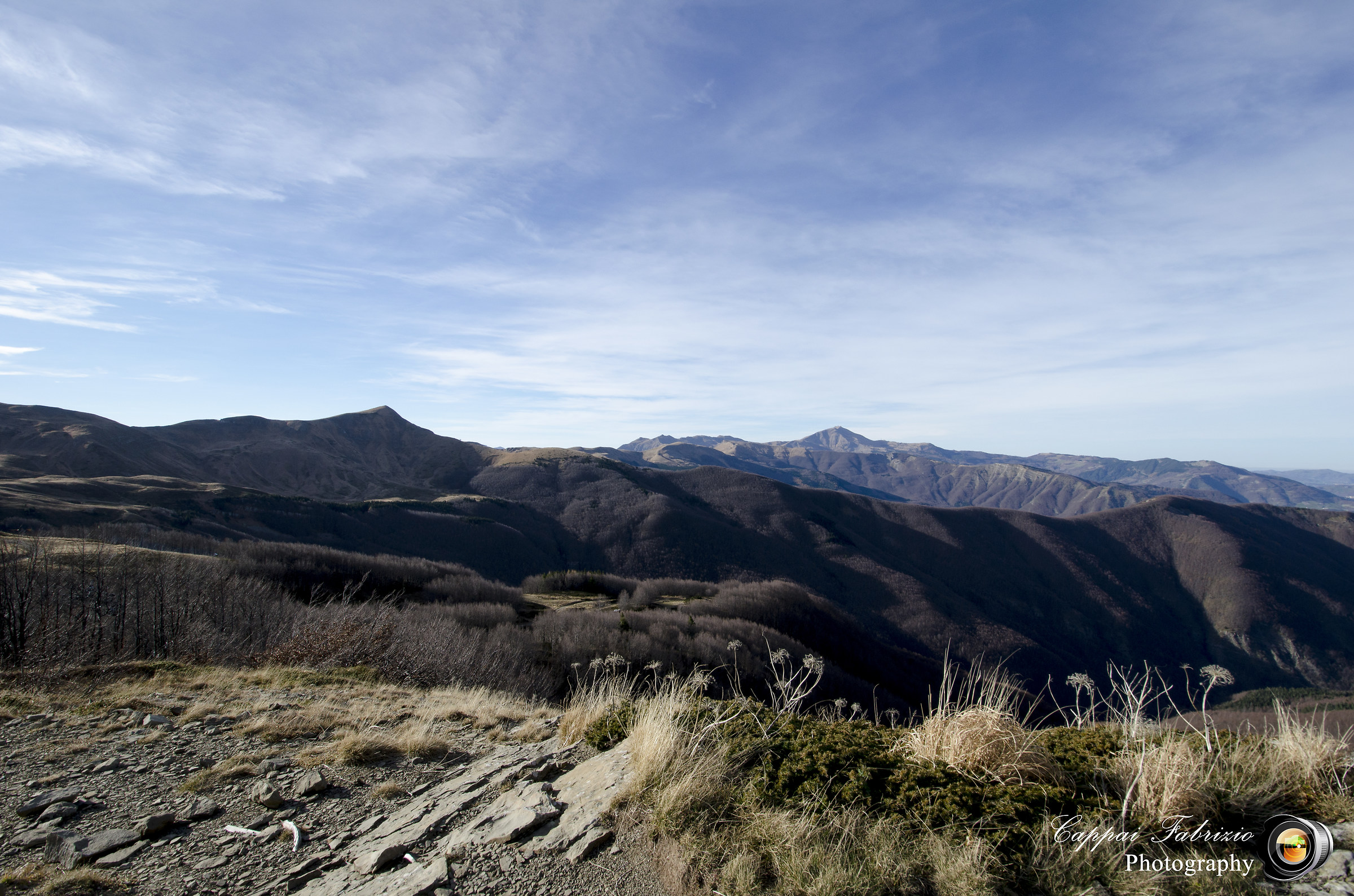 Guardando dal monte la Nuda 1828m.