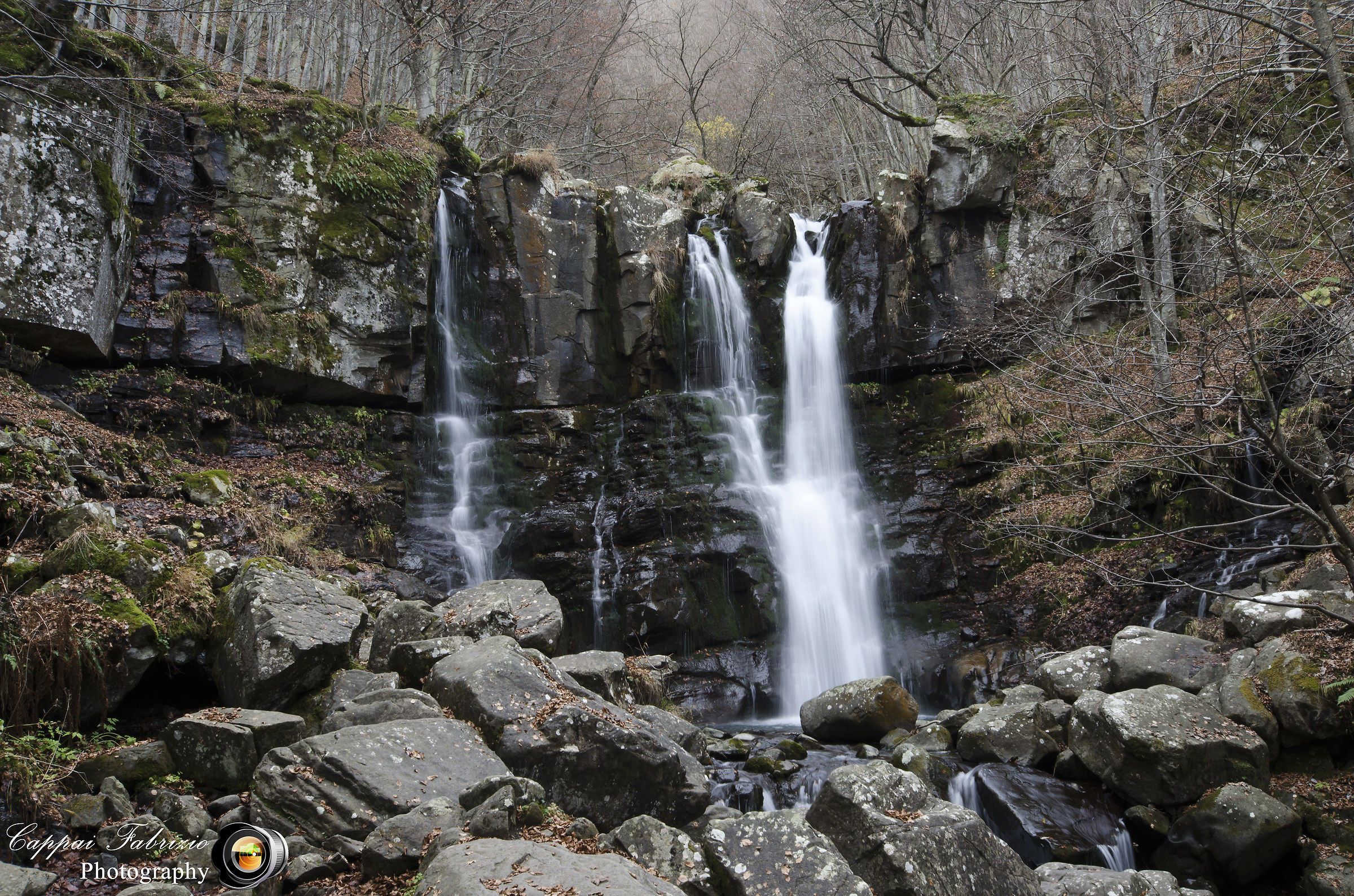 I tre salti delle cascate del Dardagna