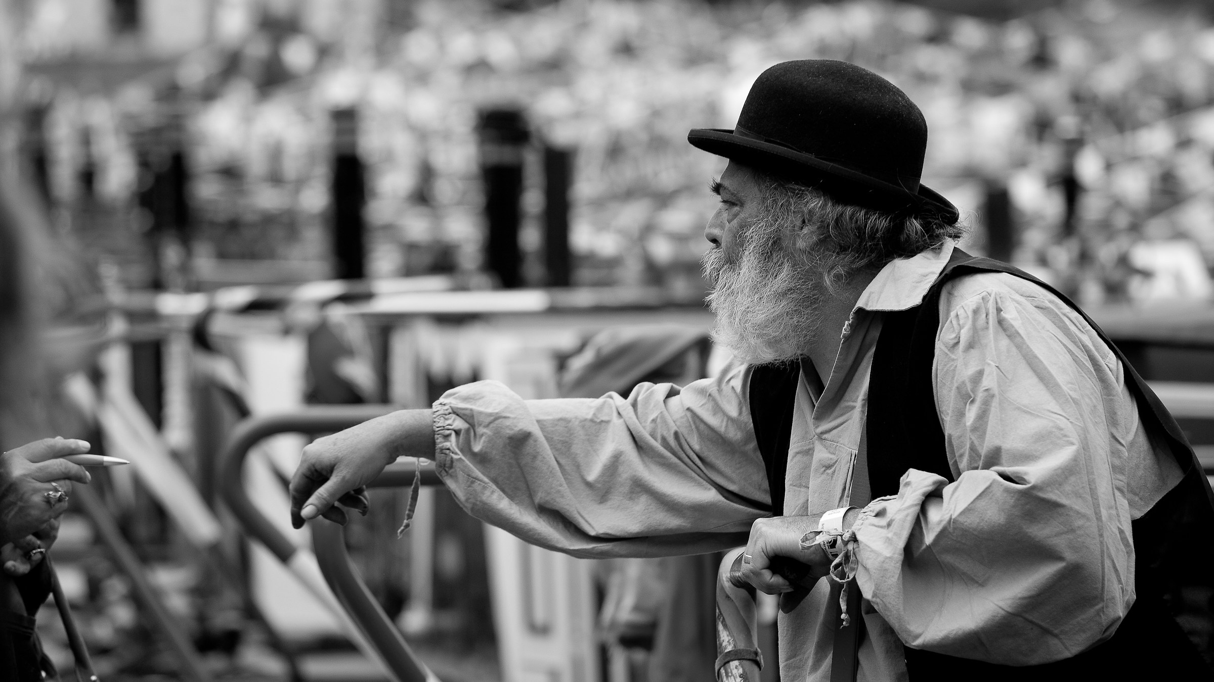 Uomo anziano in Little Venice