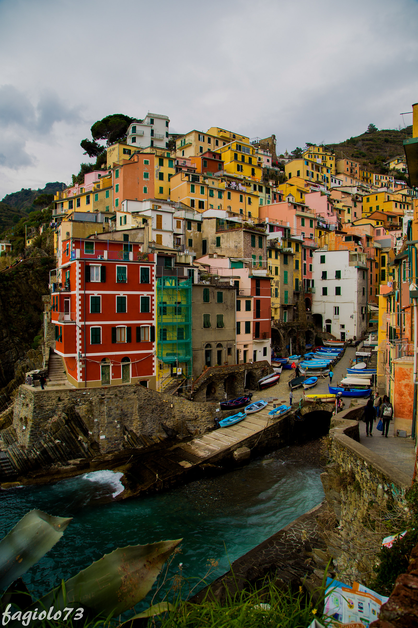 Riomaggiore and colors ..