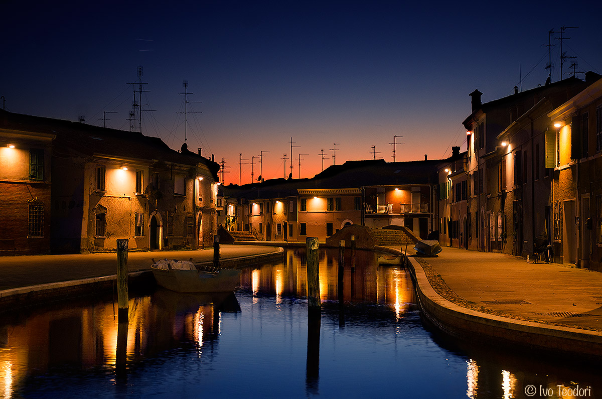 Comacchio the old city.