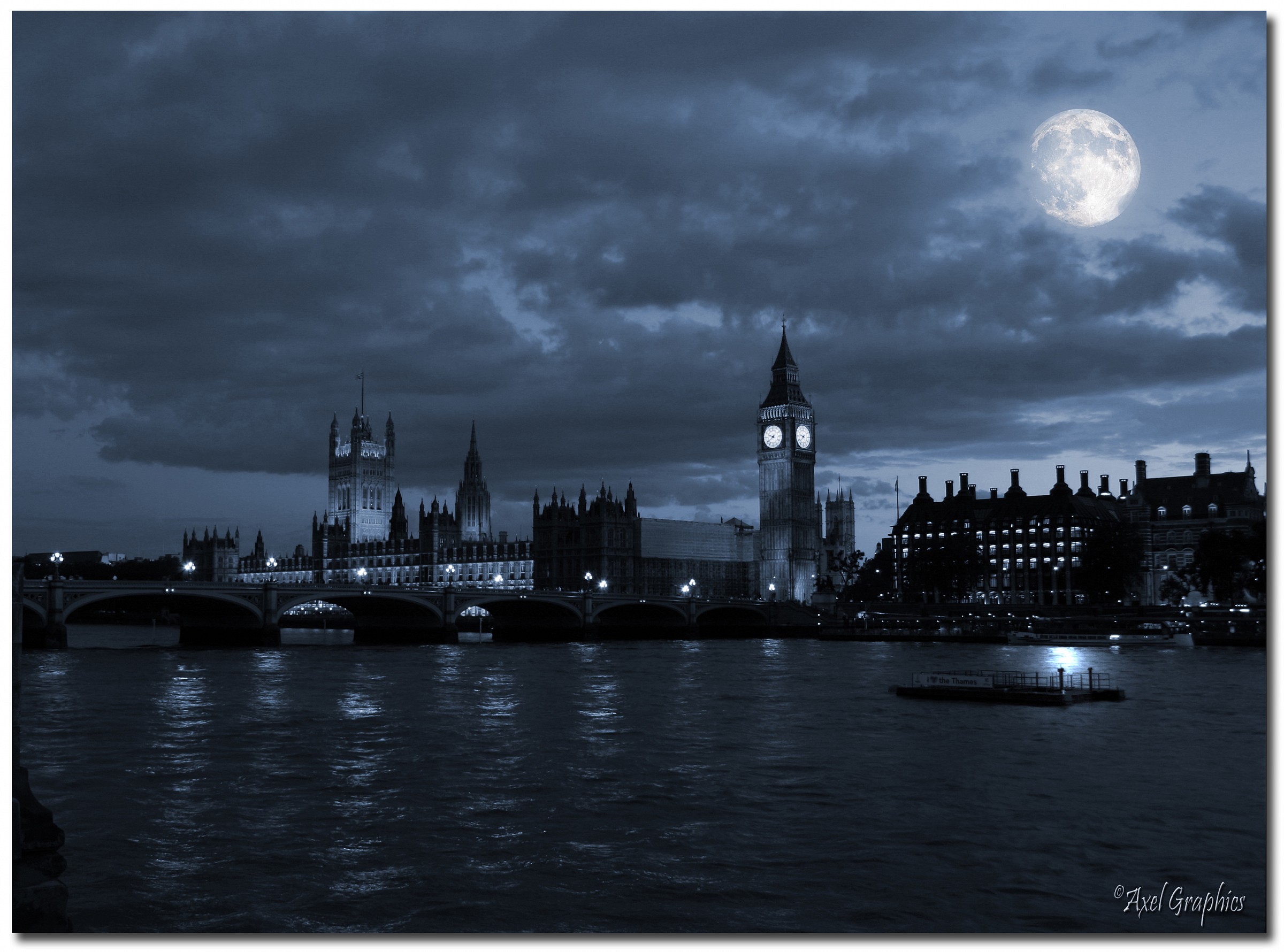 Big Ben's Moon