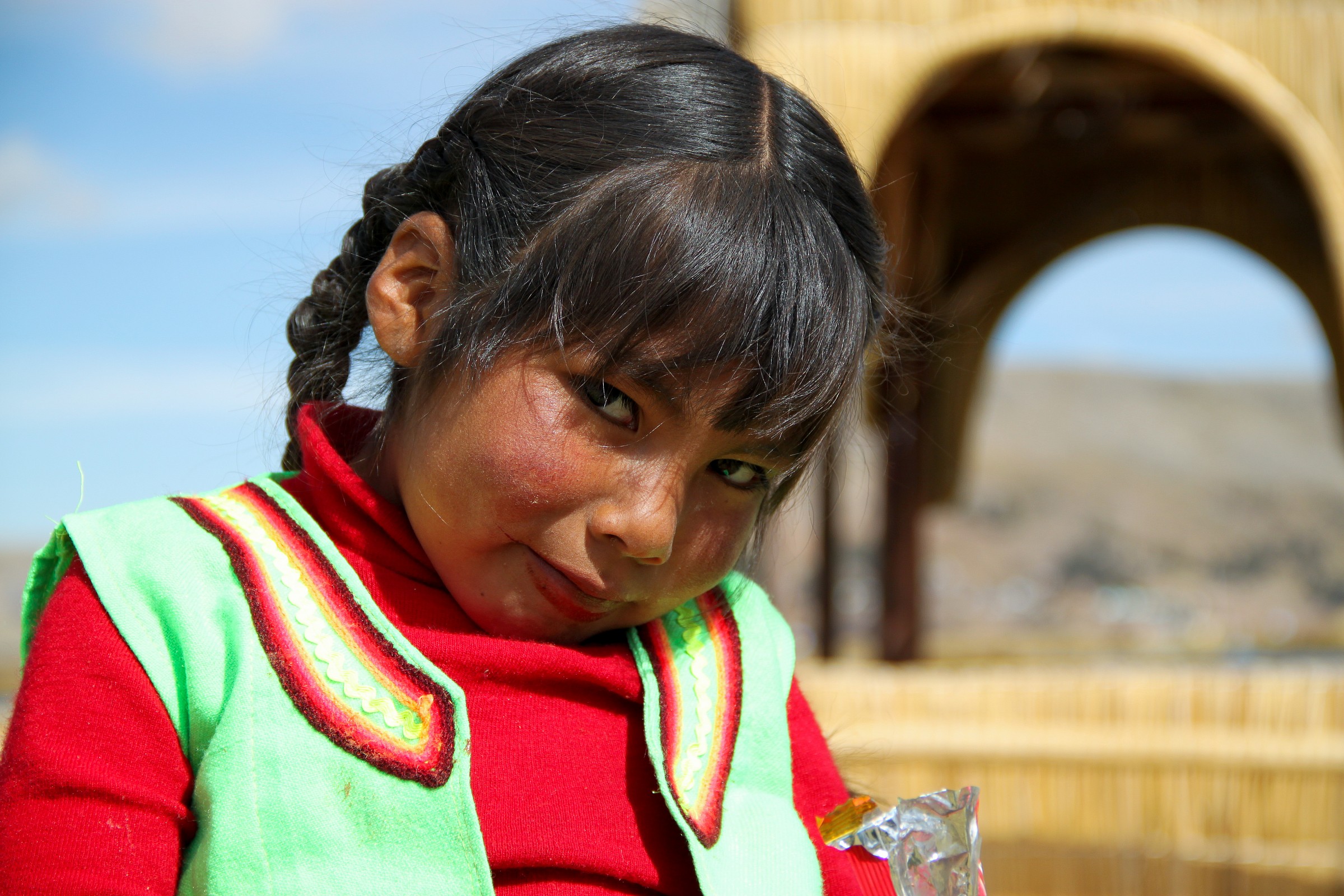 Perù, lago Titicaca