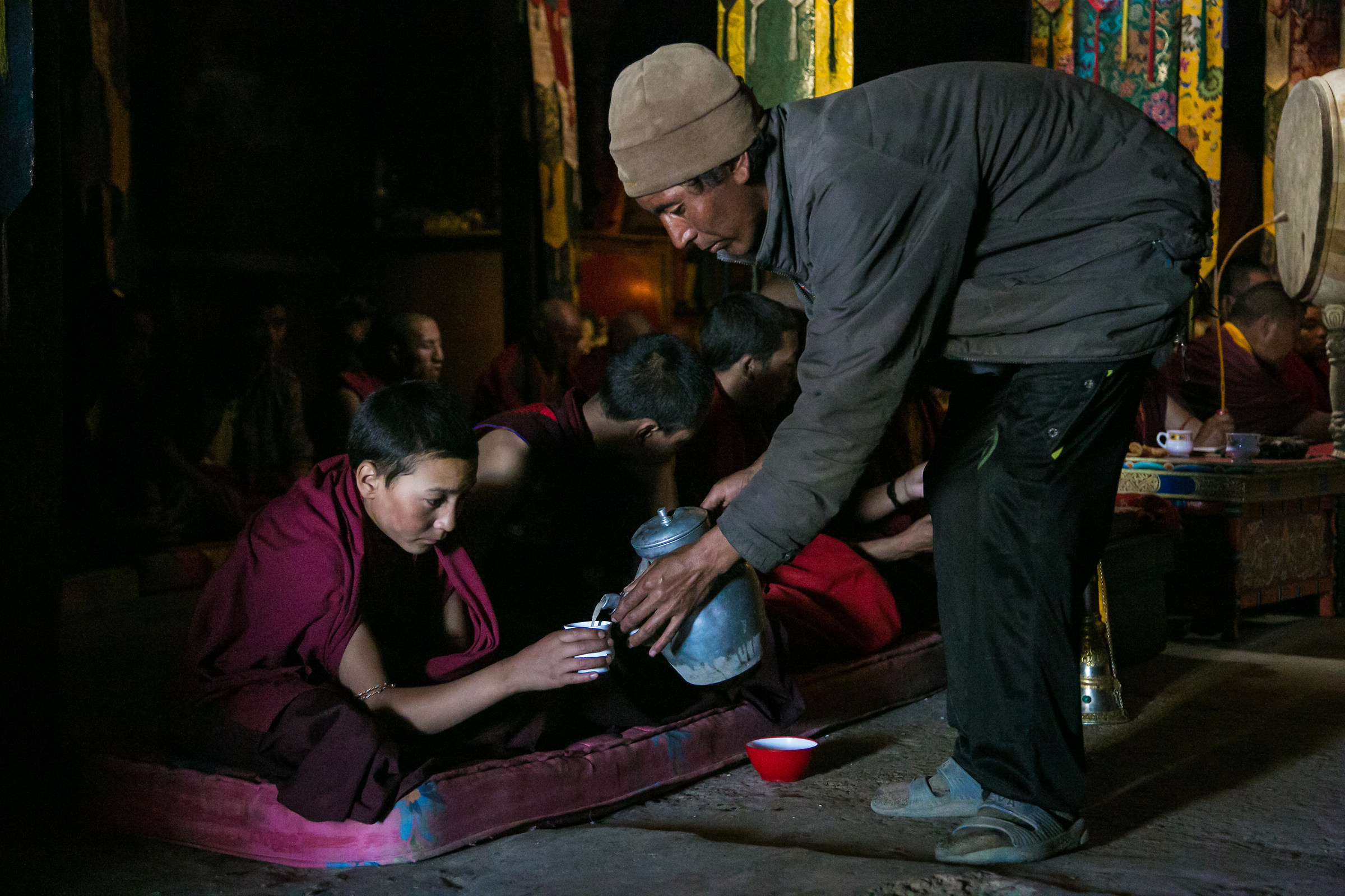 In the Monastery of Sani