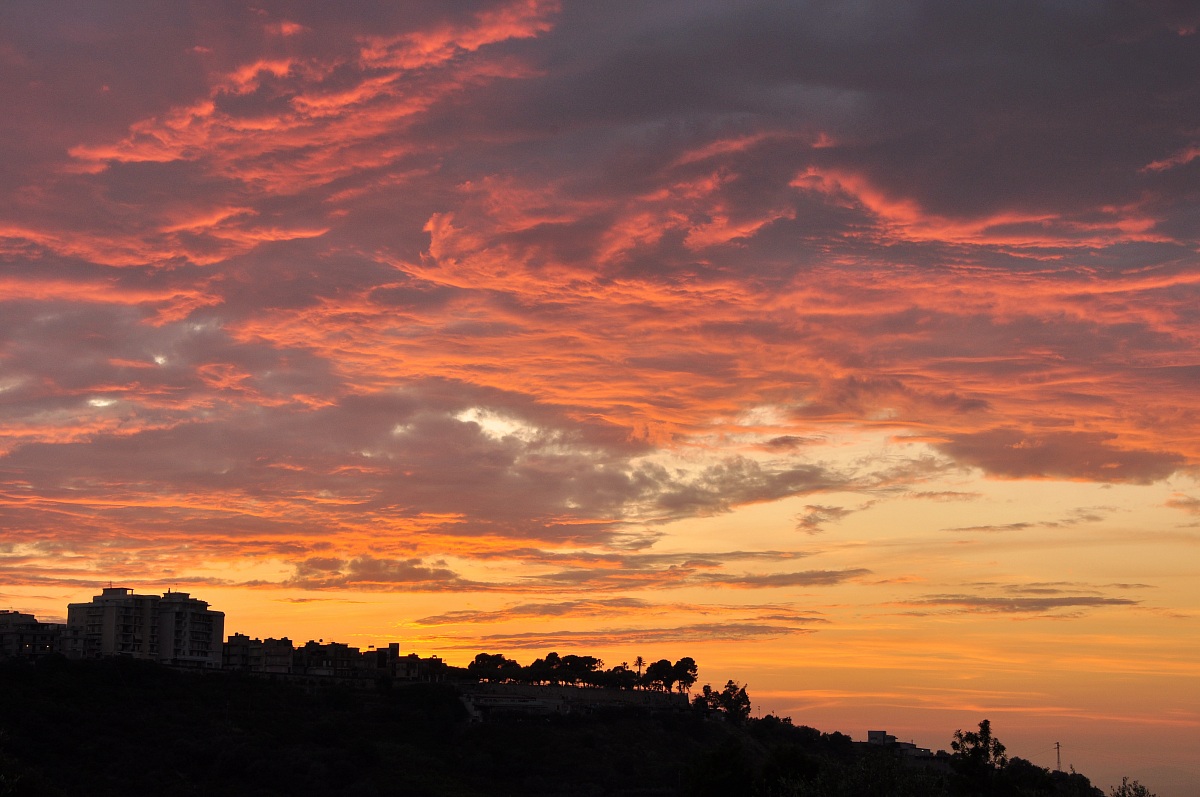 Sunset after the burrasca2