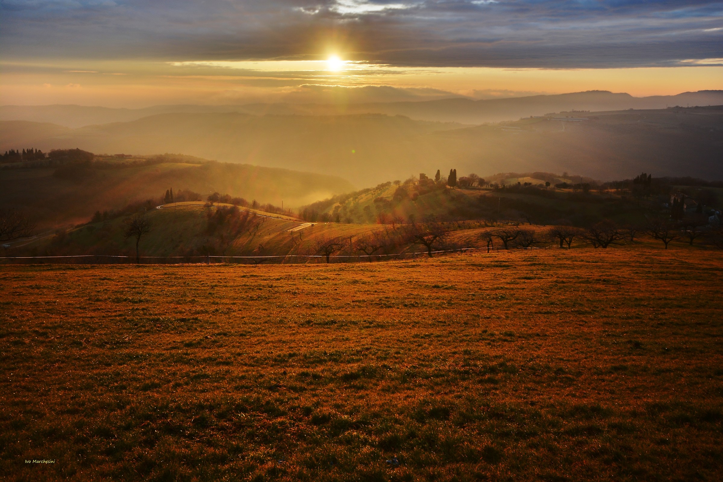 Lessinia al tramonto