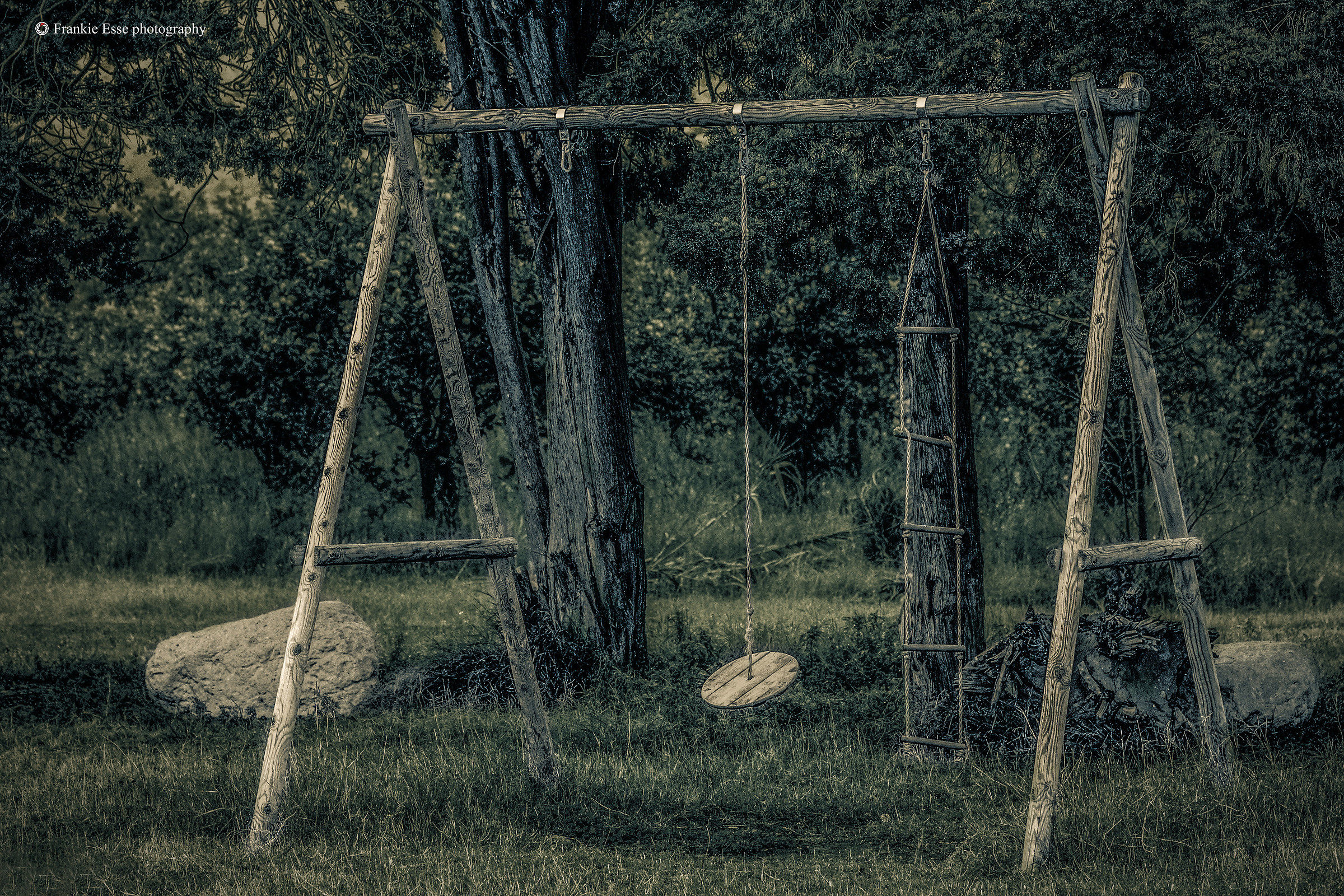 Le giostrine del parco