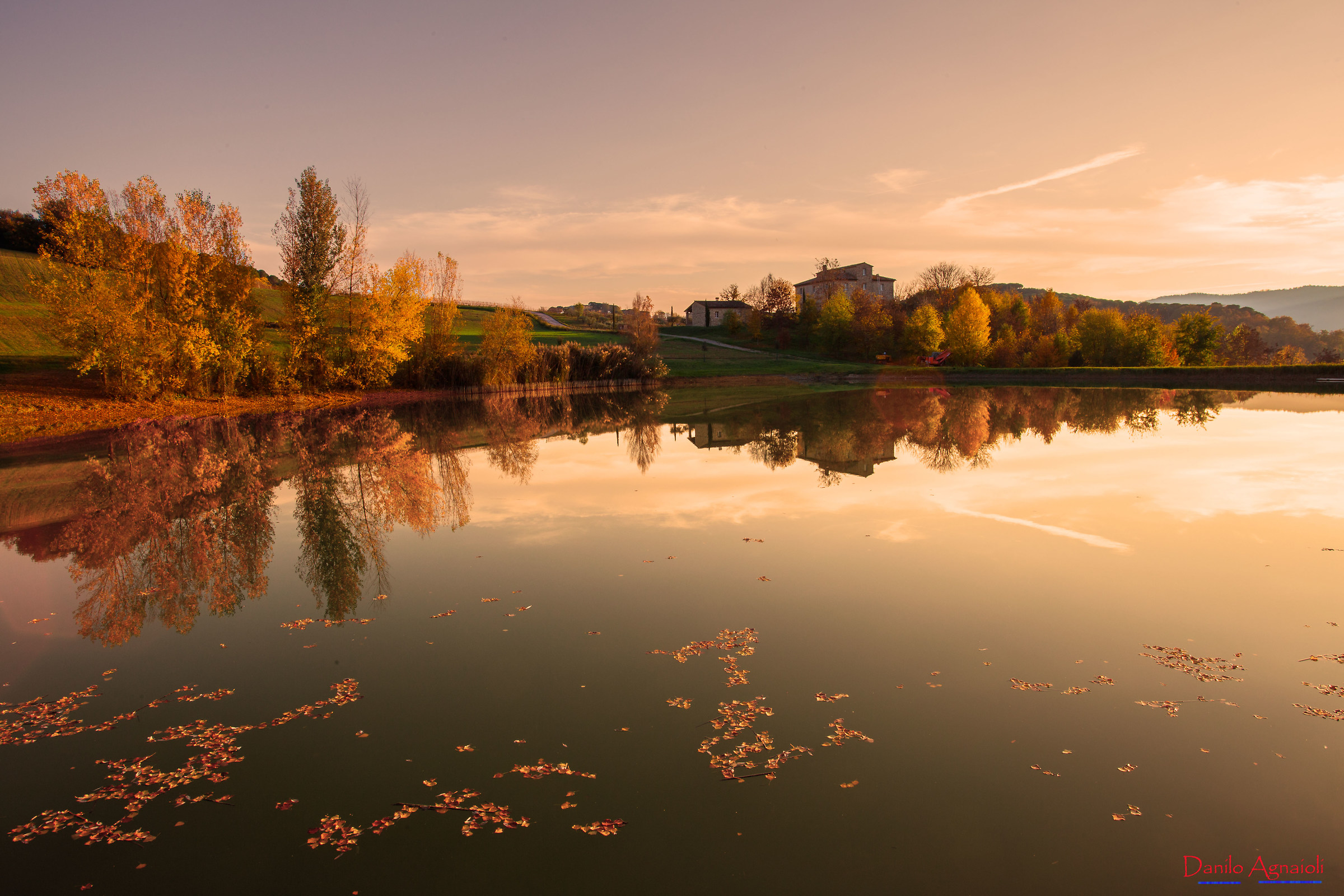 Just after sunset, colors and peace.
