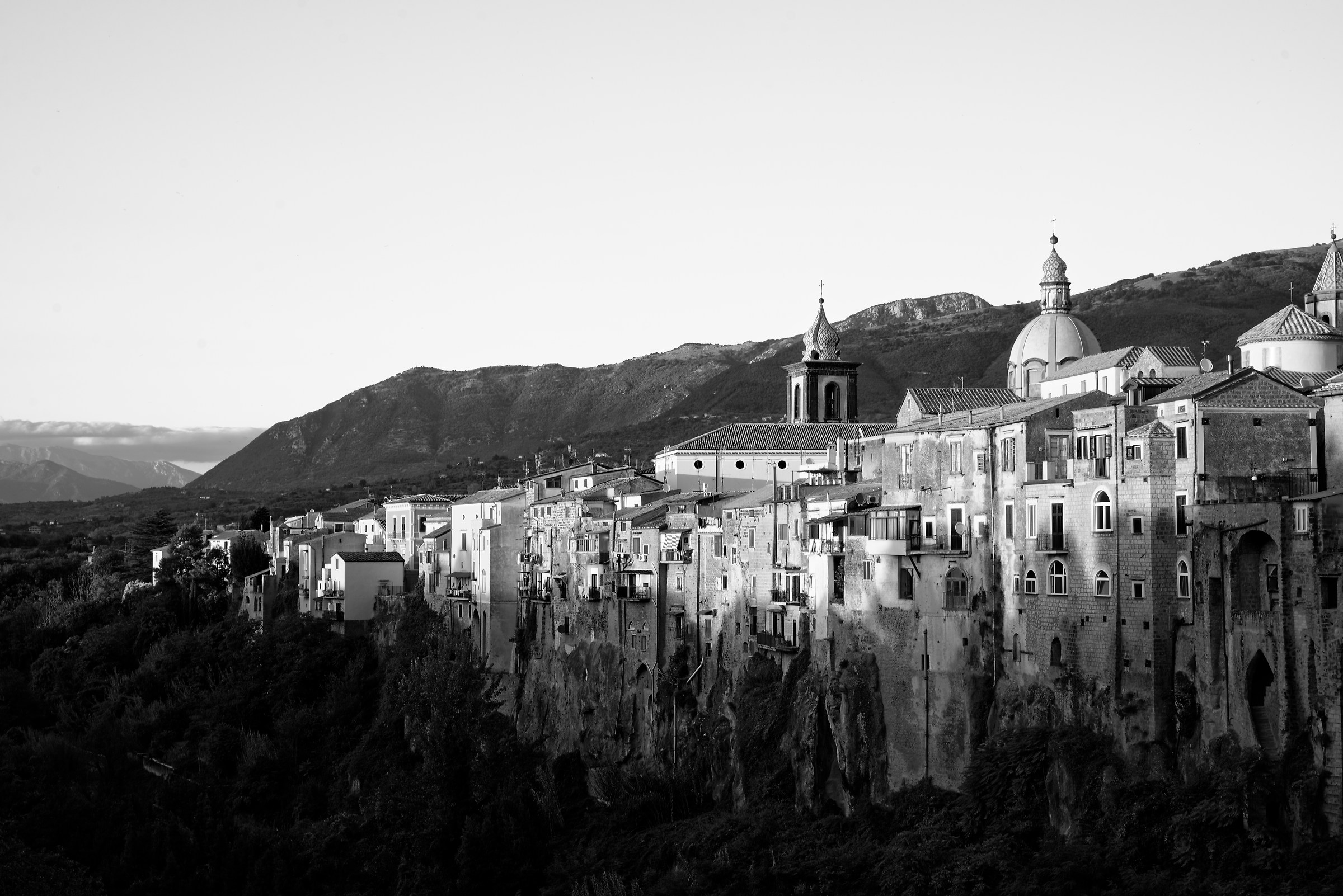 Life on the precipice