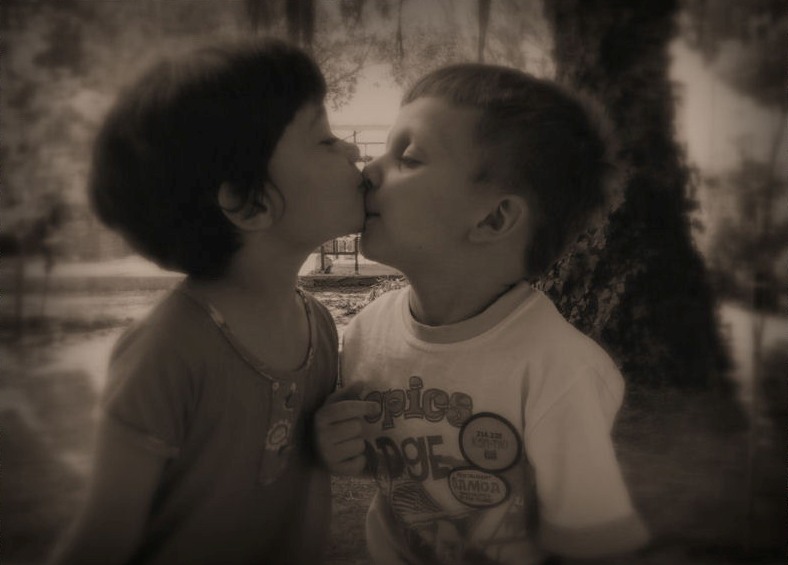 A kiss ... a promise ..