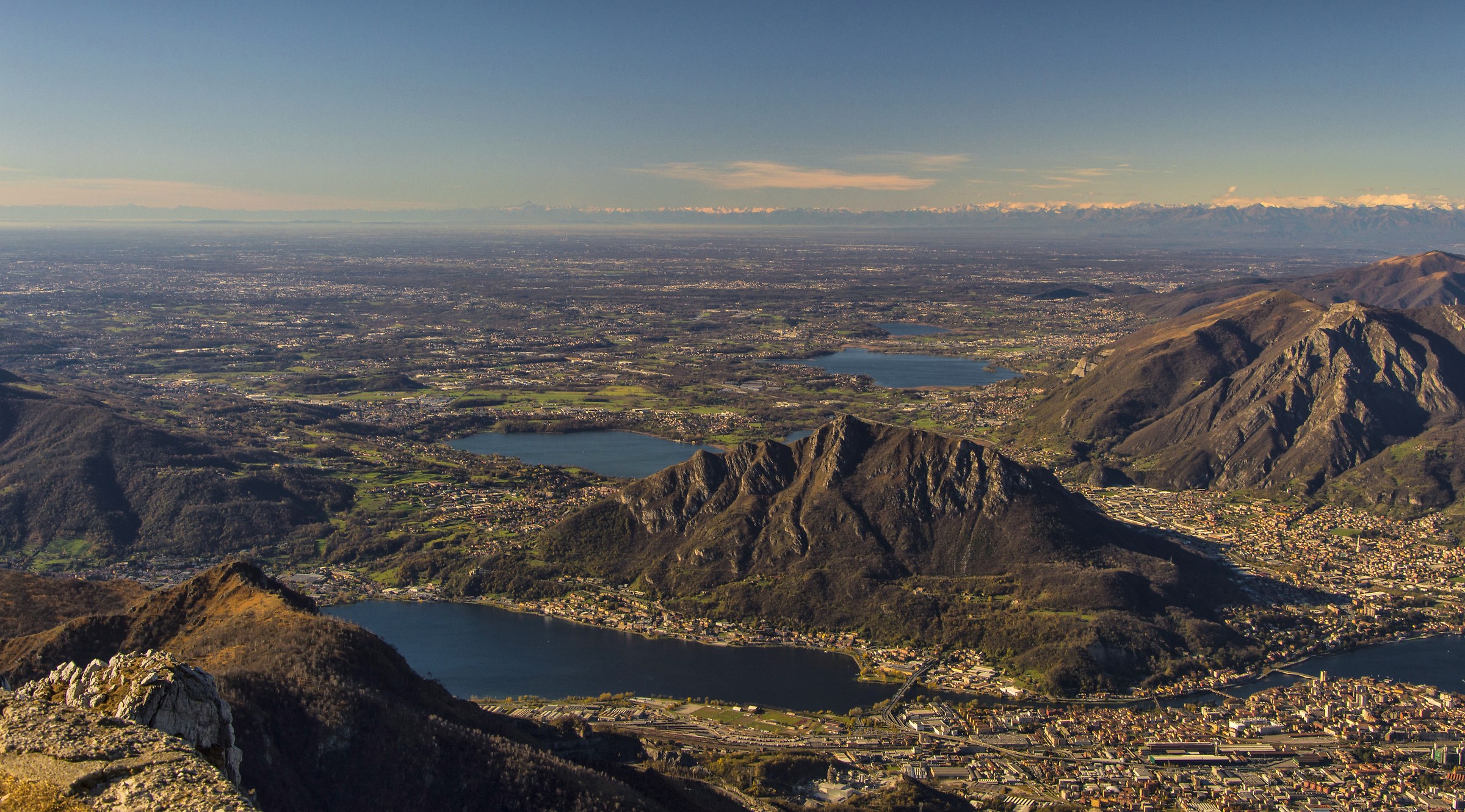 Panorama sui laghi