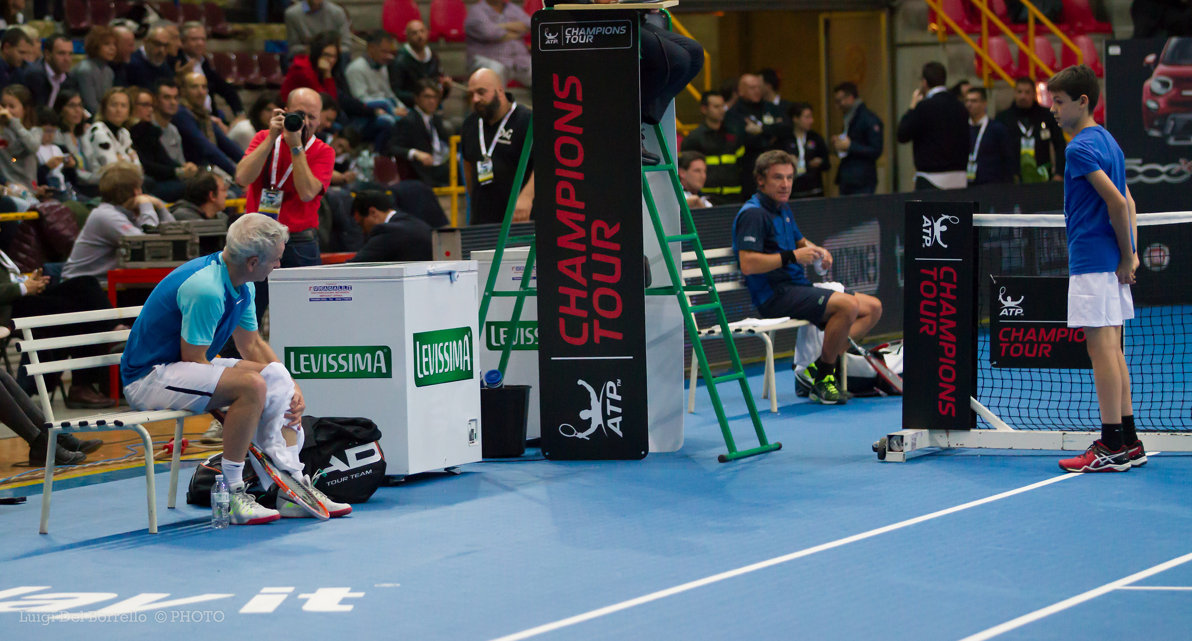 John McEnroe - Mats Wilander  Verona 20-11-2015