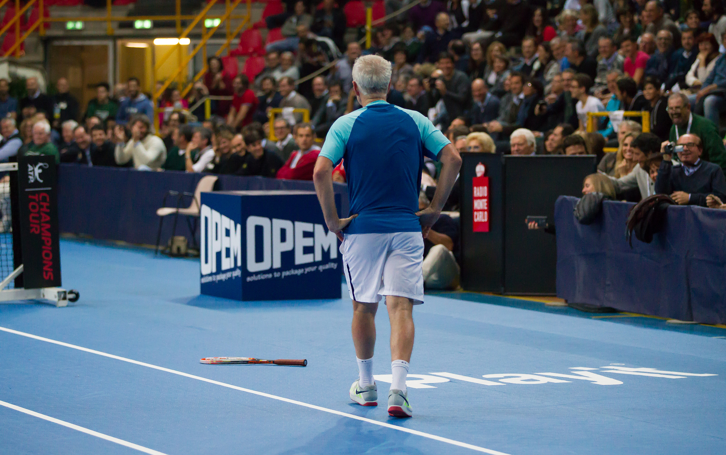 John McEnroe - Mats Wilander  Verona 20-11-2015