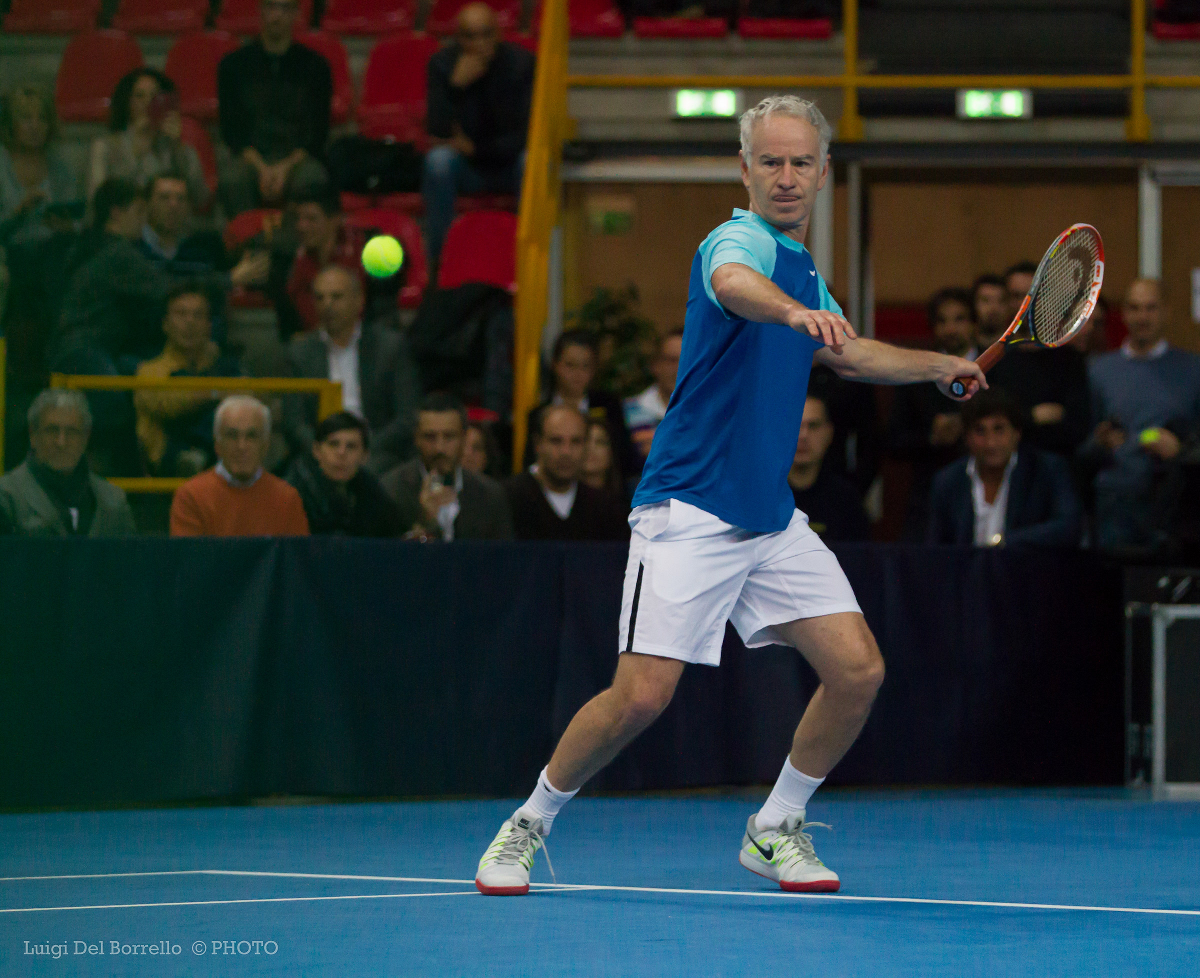 John McEnroe - Mats Wilander  Verona 20-11-2015
