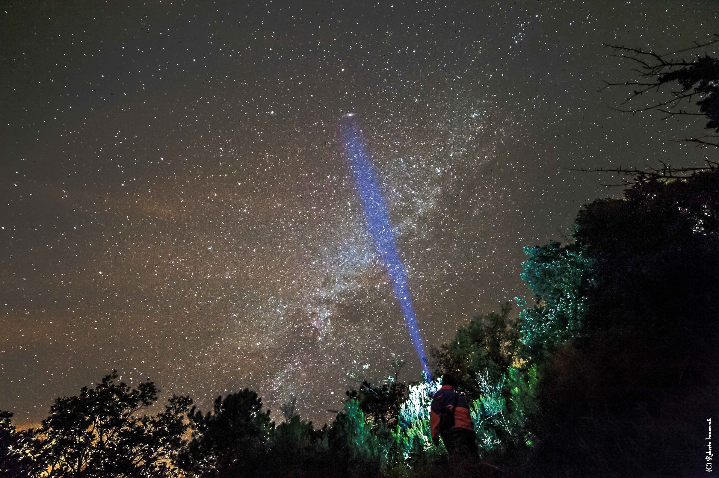 Myself chasing stars.