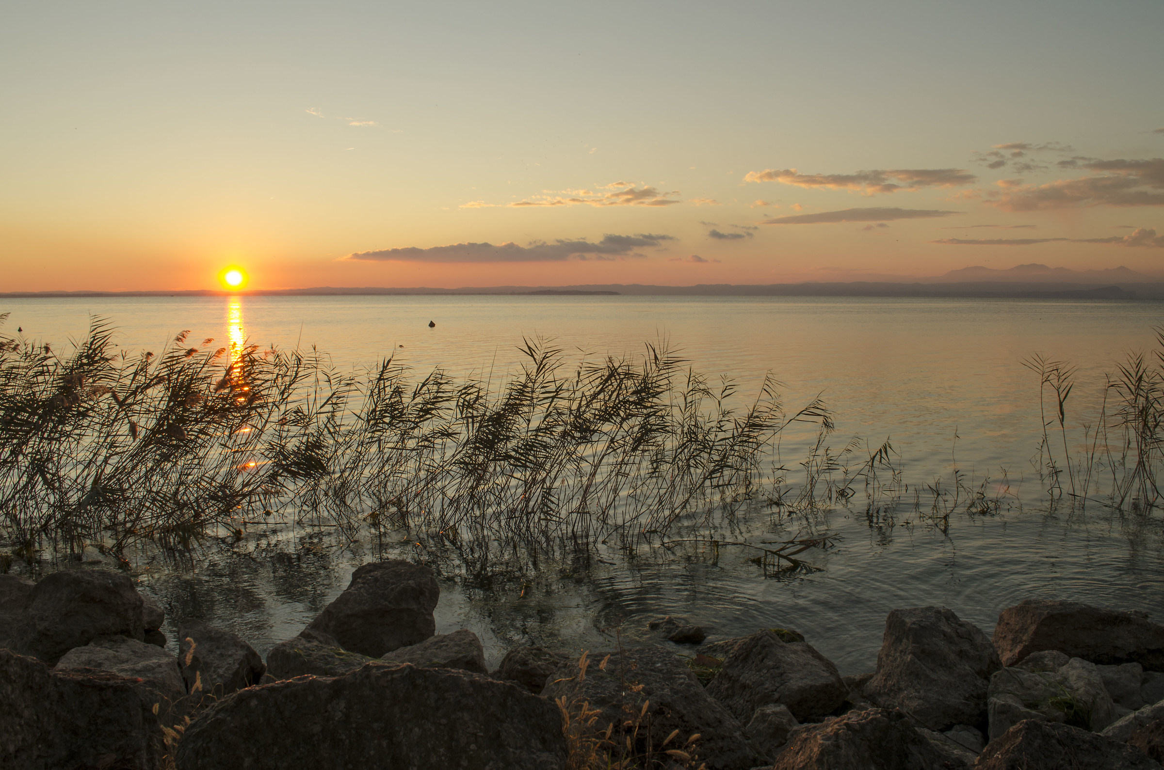 Tramonto sul Garda