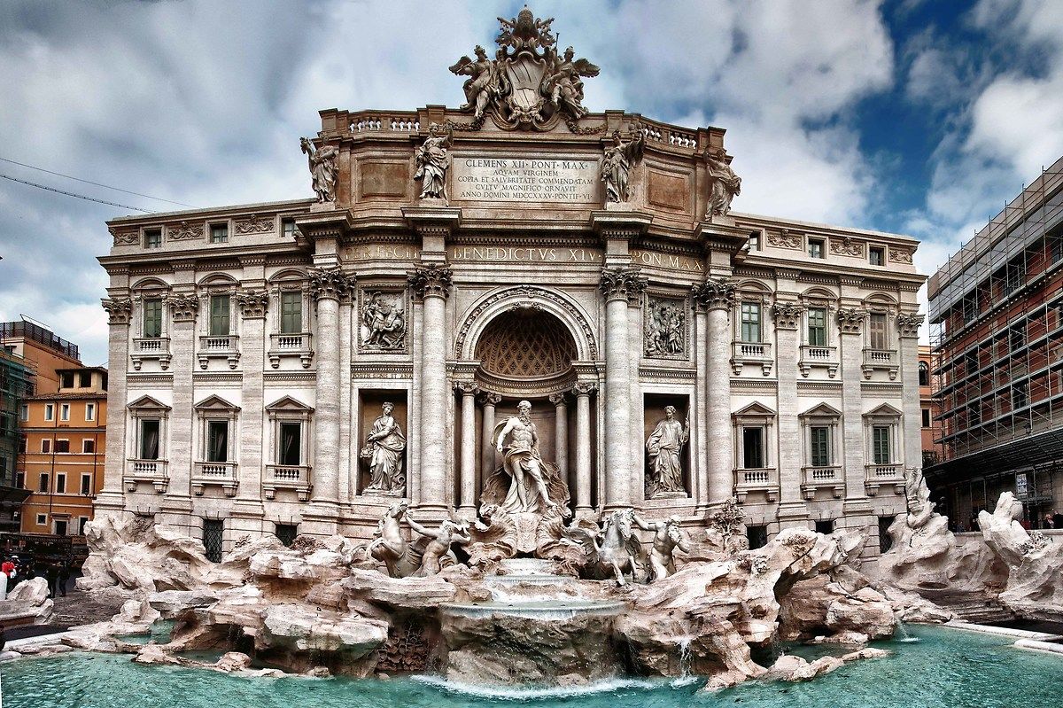 Trevi fountain