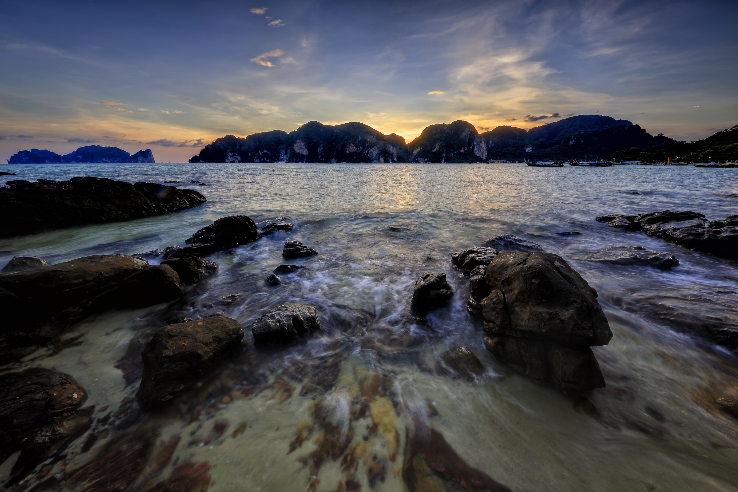 Phi Phi Island from the Bay View Resort Hotel