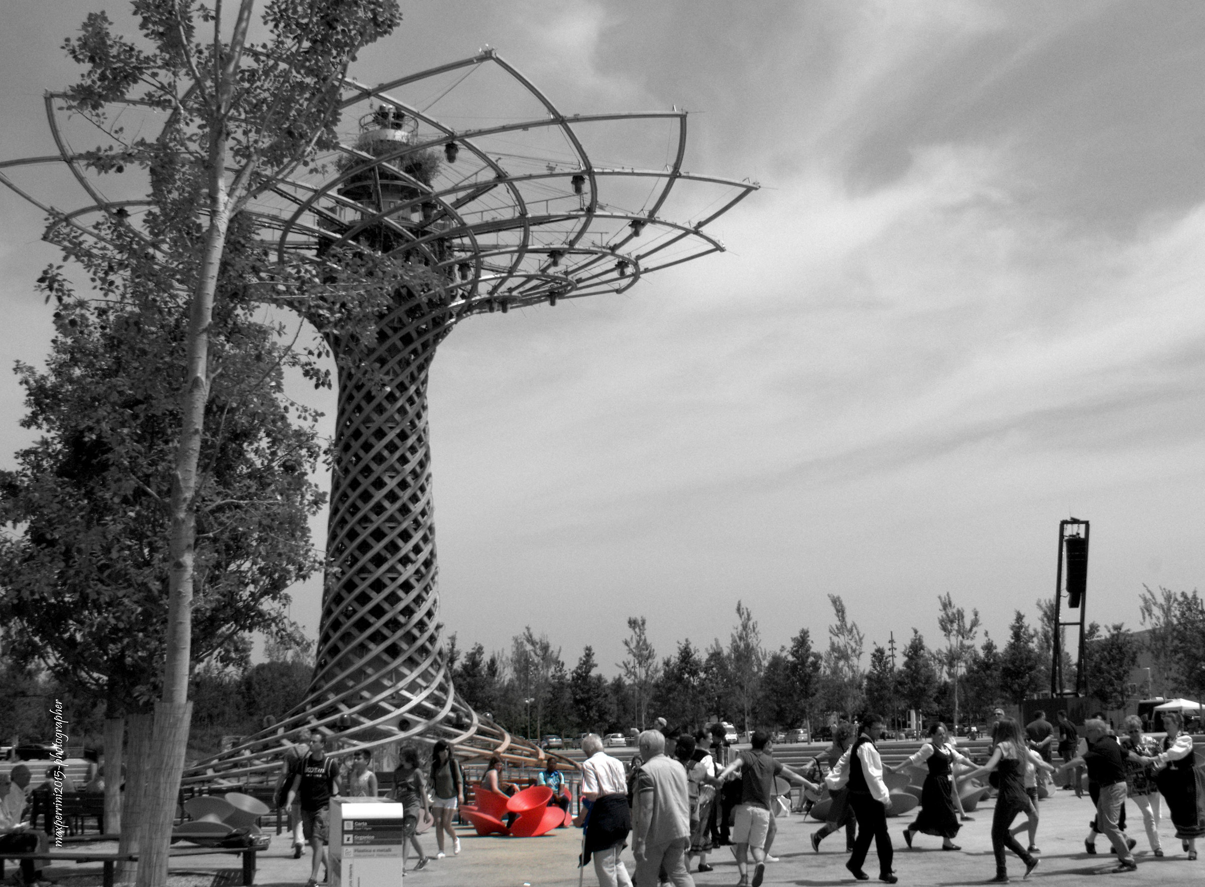 Italy - Milan. Expo2015 - Tree of Life