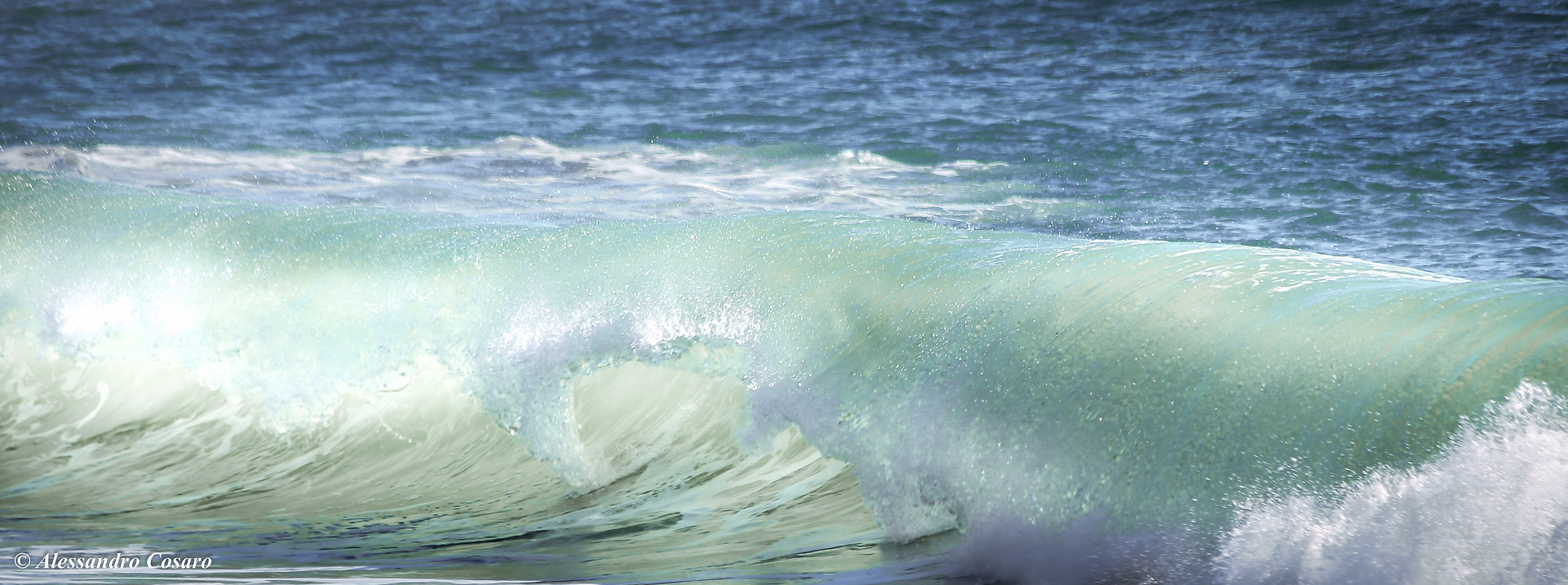 The colors of the sea