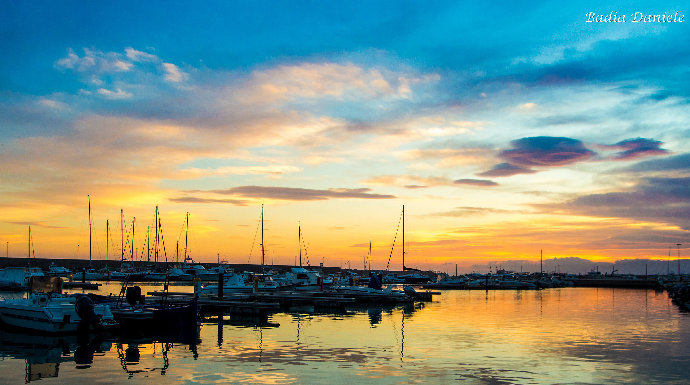 Thanks port of Roccella Jonica