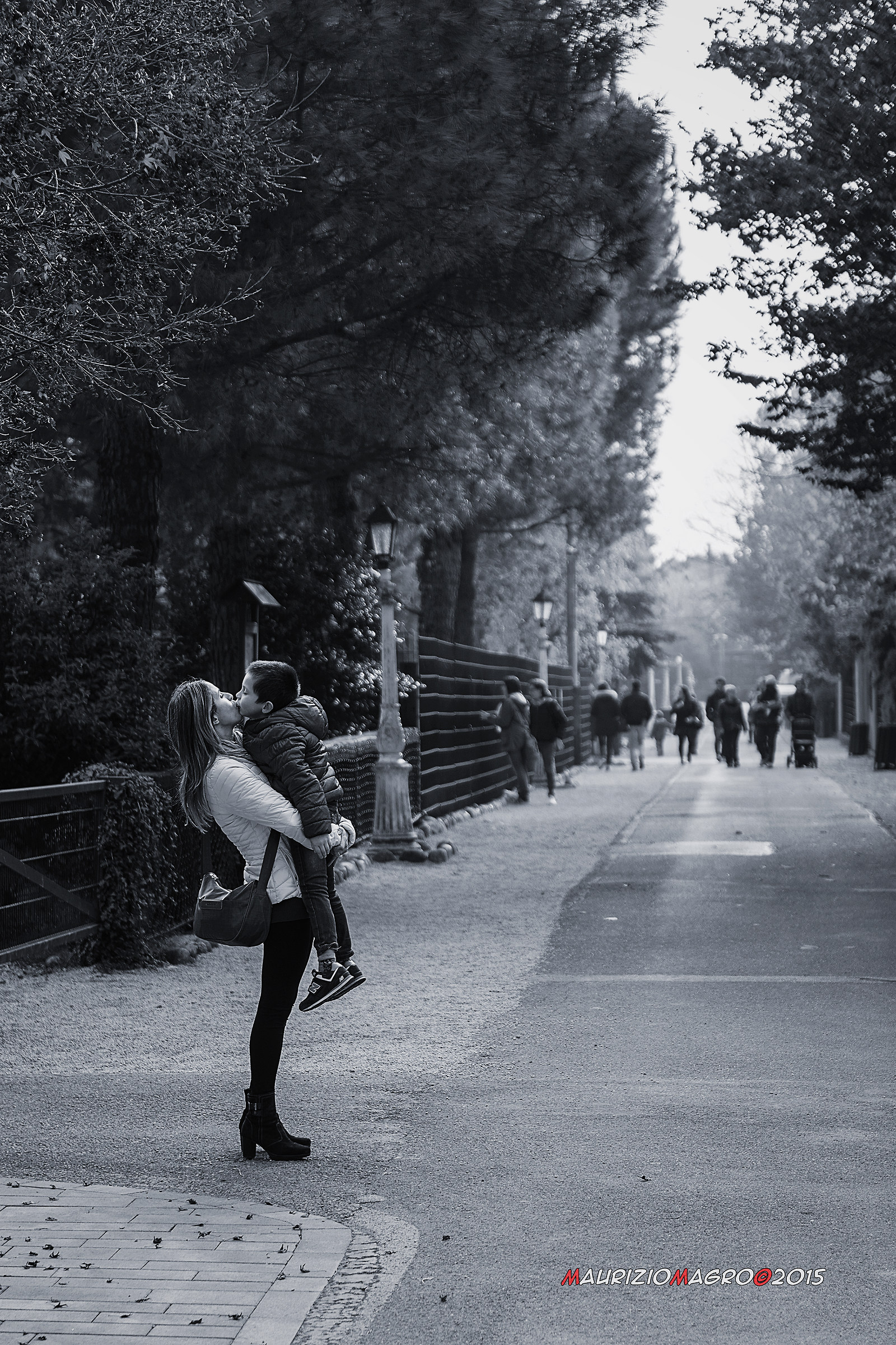 Vieni qui che ti do un bacio