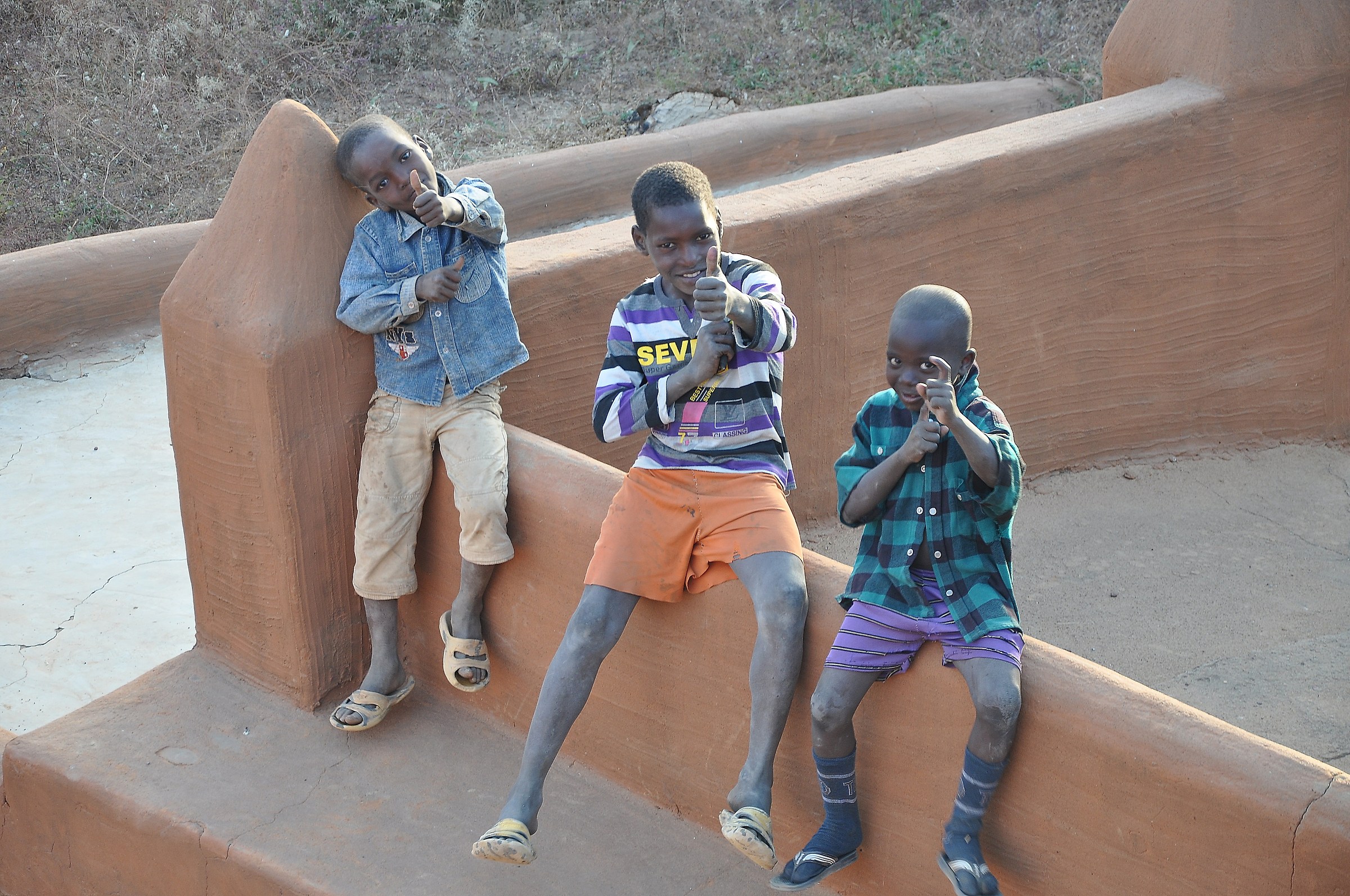 Bambini in Mali giocano con noi