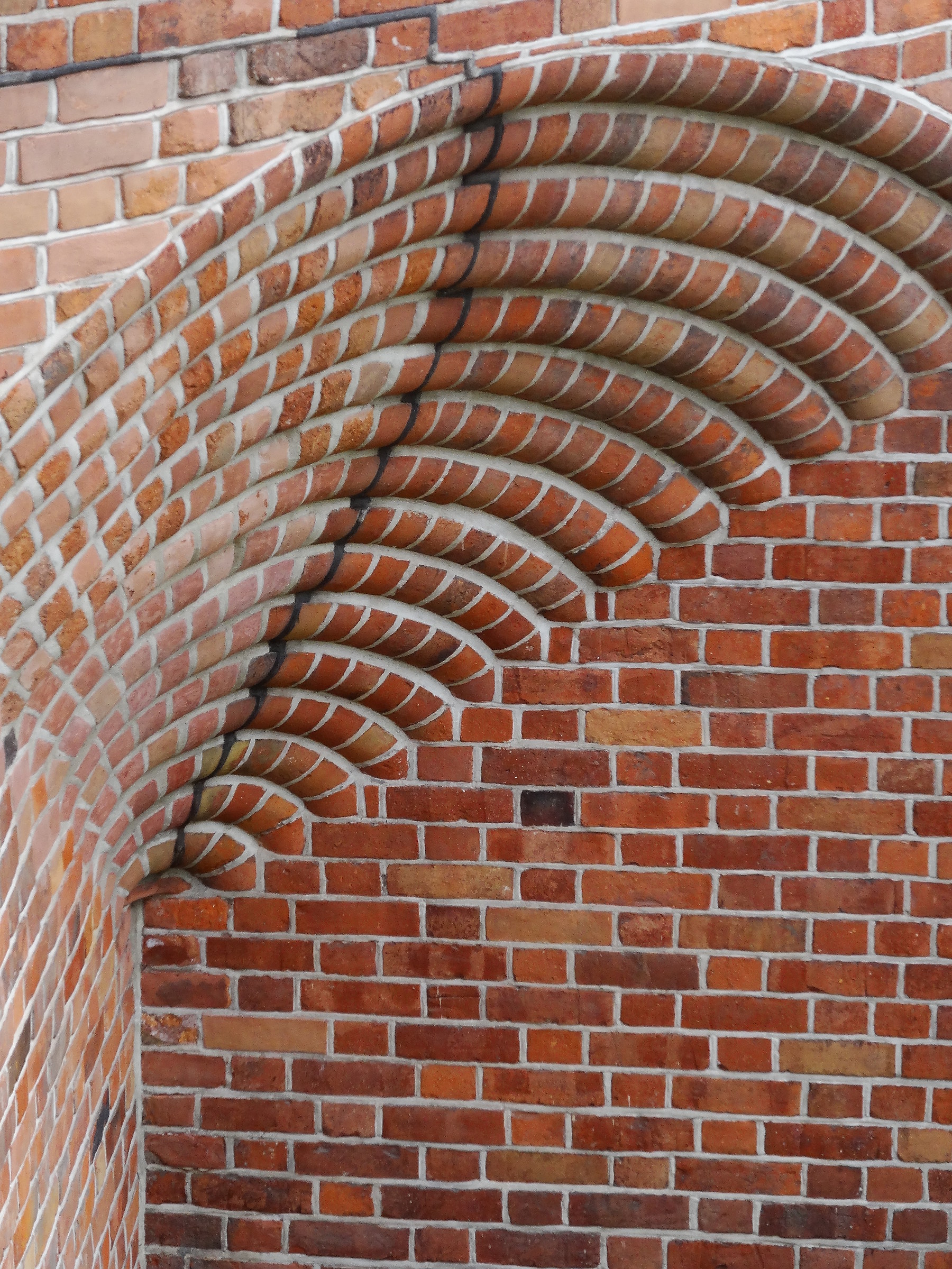 Detail of Warsaw Barbican