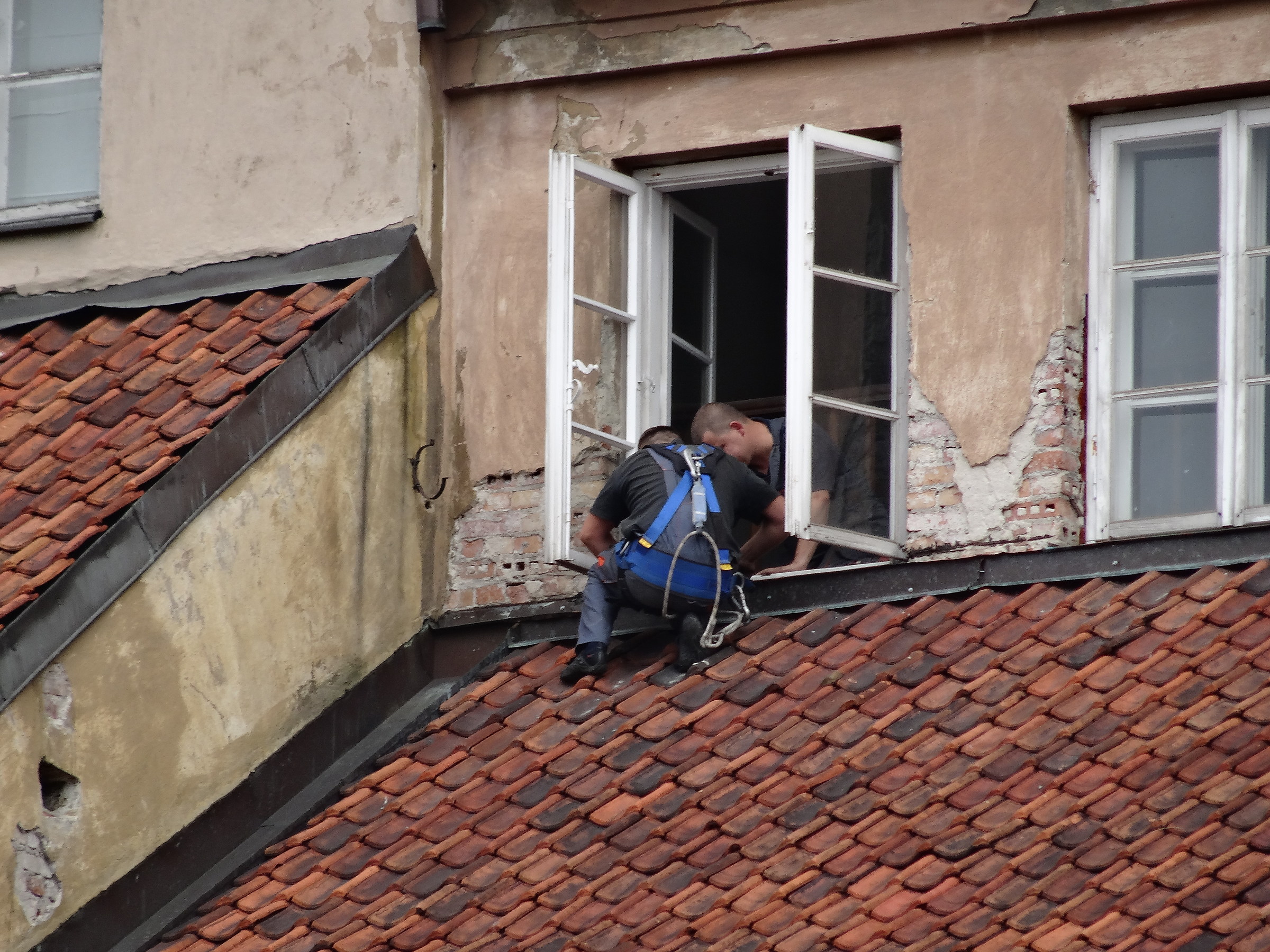 Operai spericolati a Varsavia