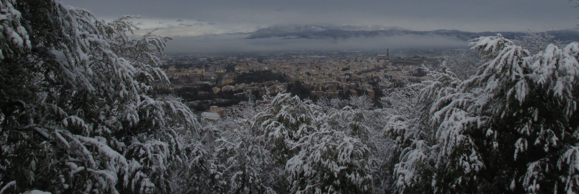 Arezzo snowy