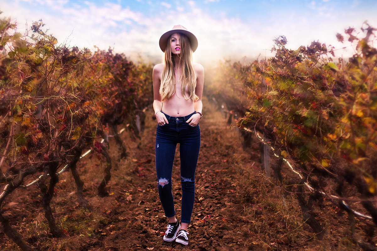 The beauty you see, you feel the charm