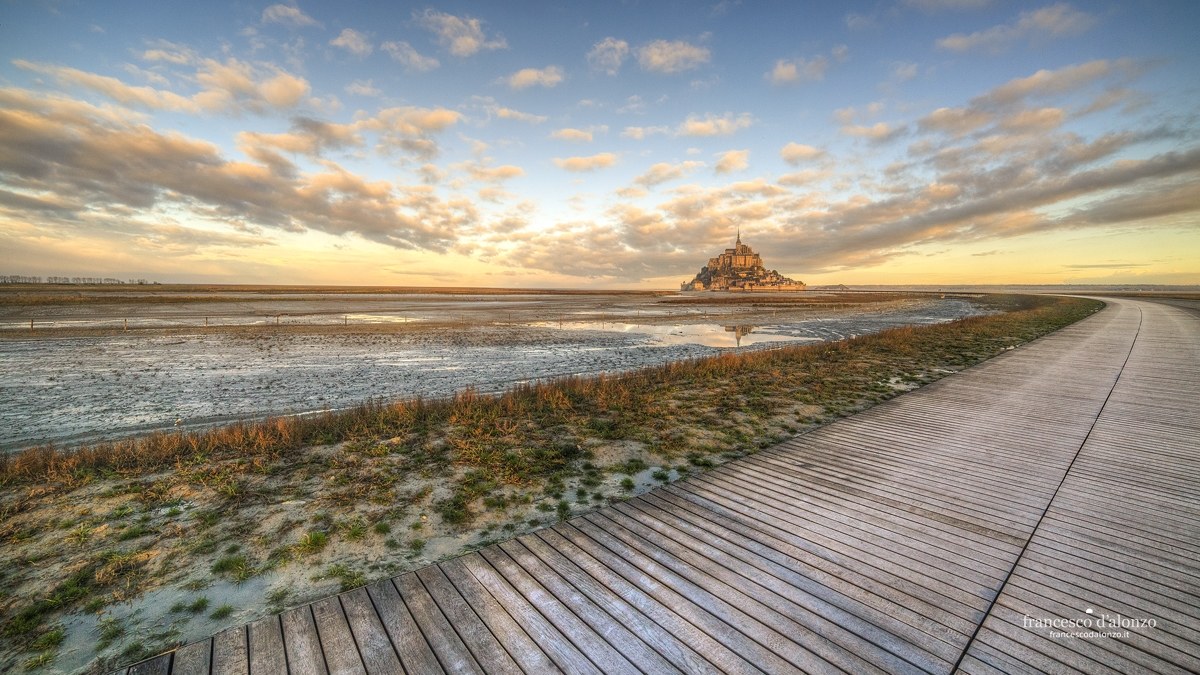 The Dawn of a new day, Le Mont St Michel