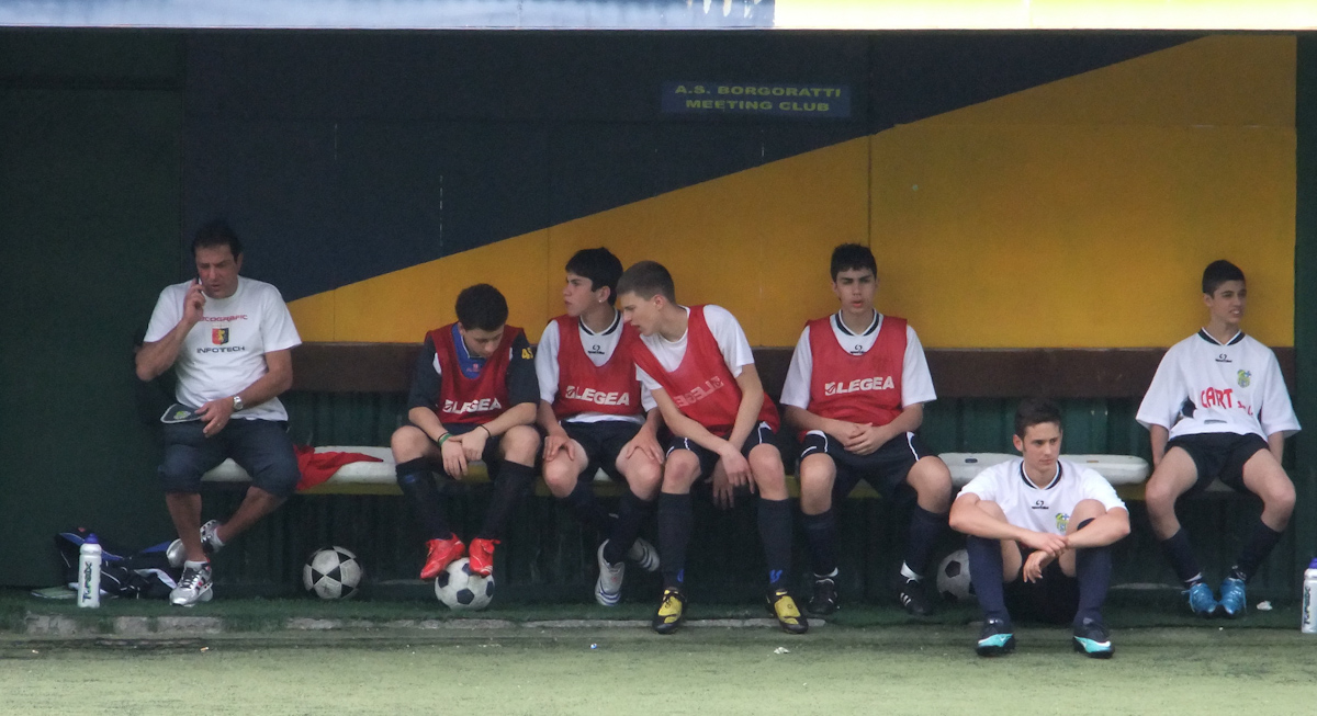 panchina degli atleti