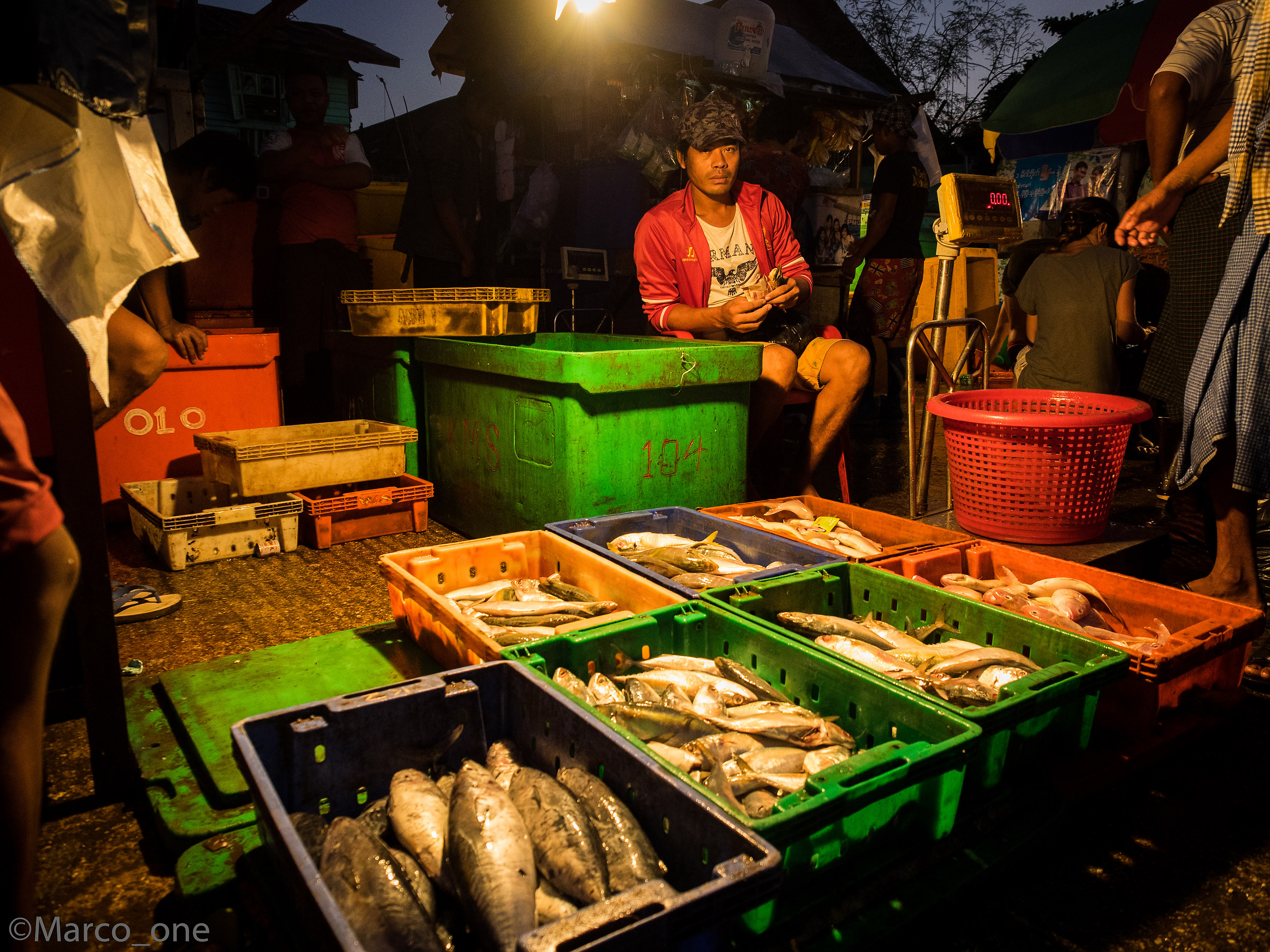 Fish Market, Yangon