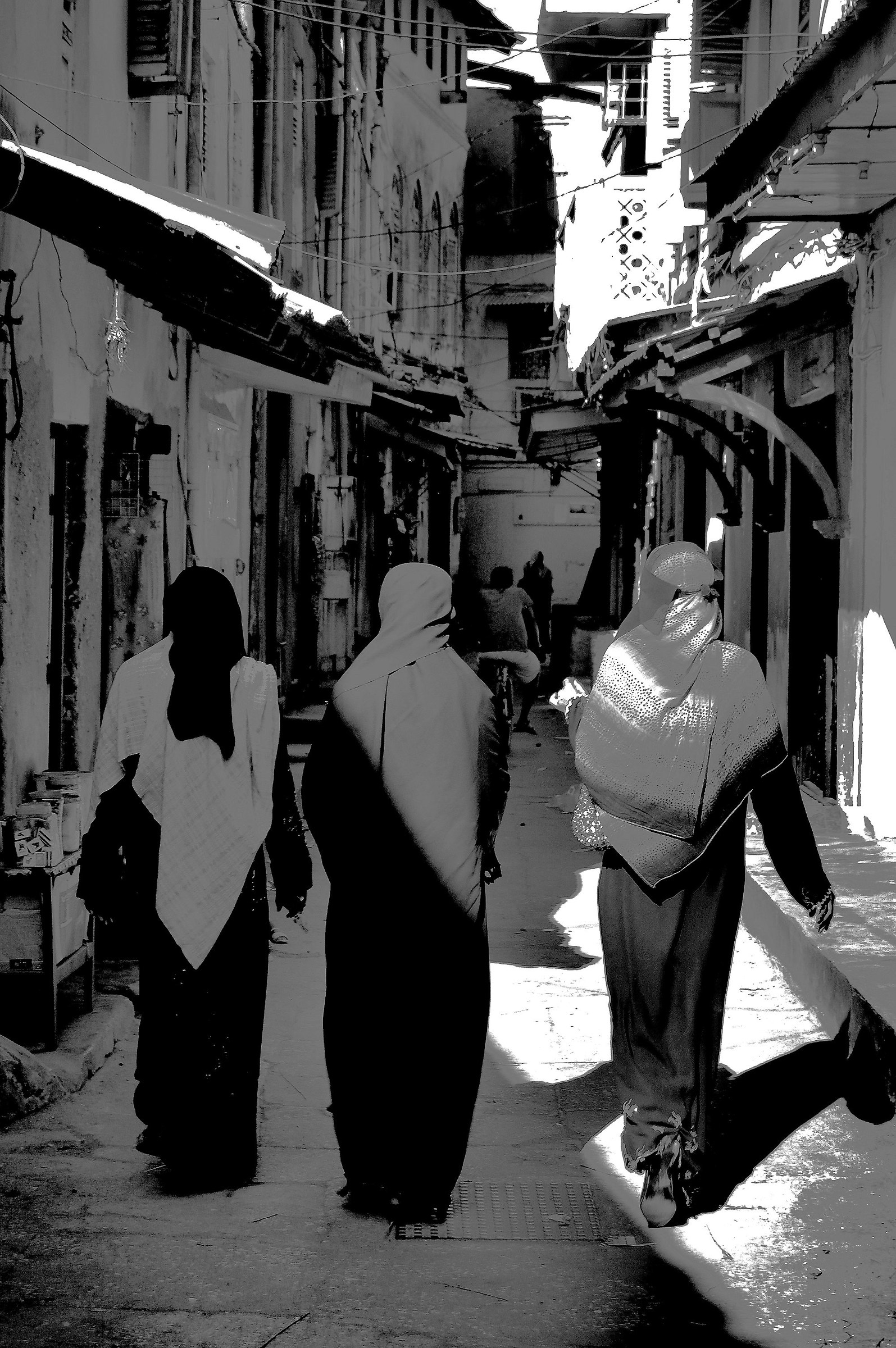 Donne musulmane a Zanzibar