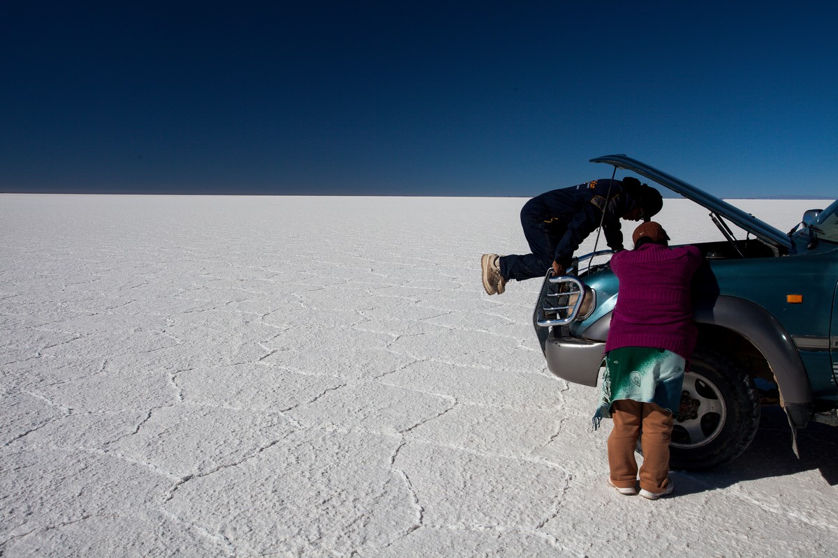 Salar de Uyuni.
