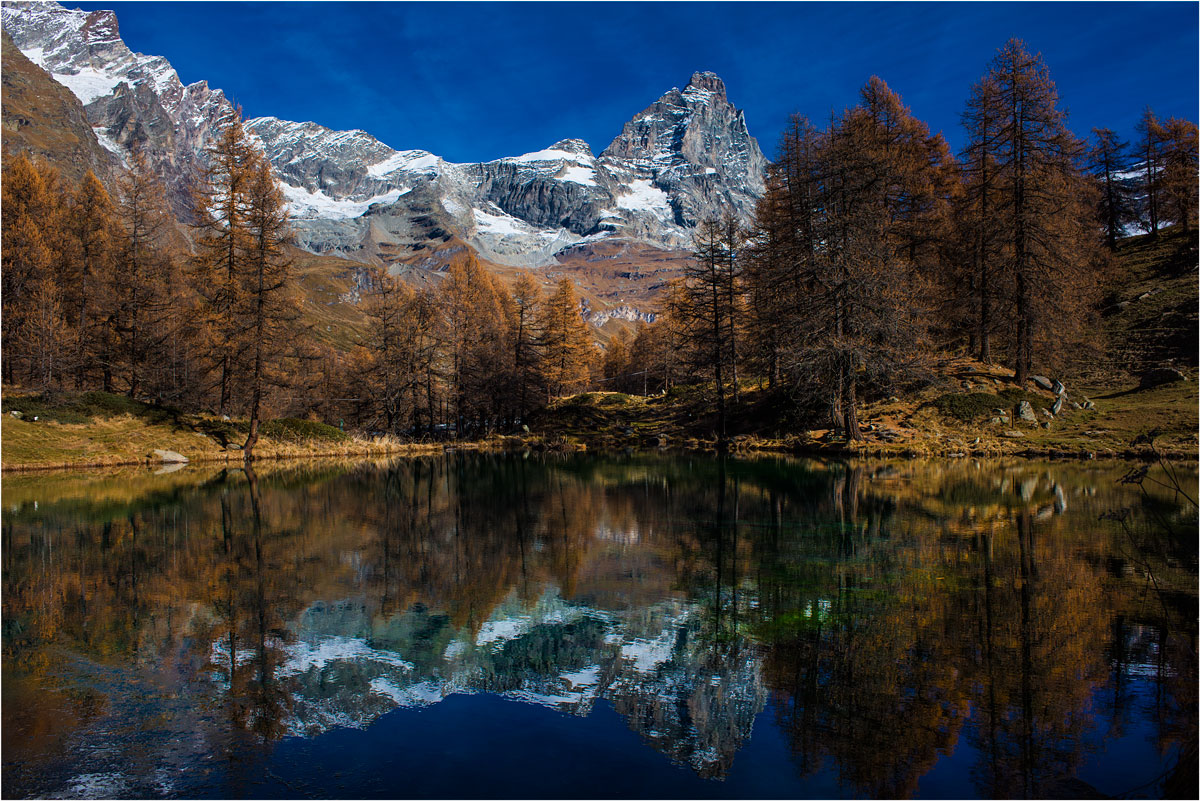 Blue lake Matterhorn