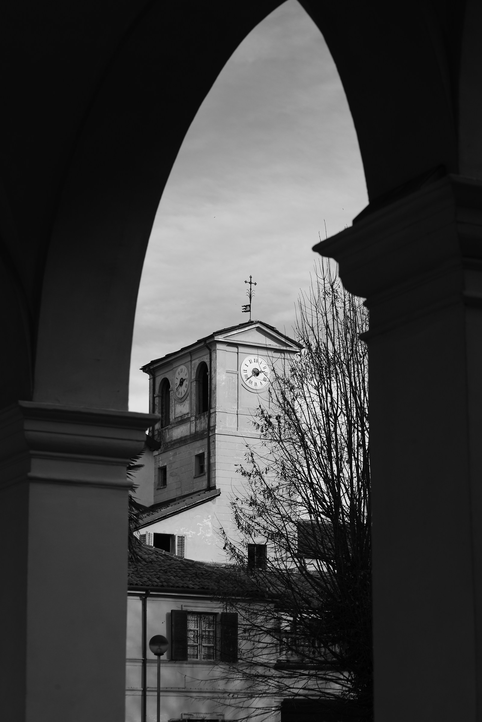 From the park's Church Church in Collegno bn